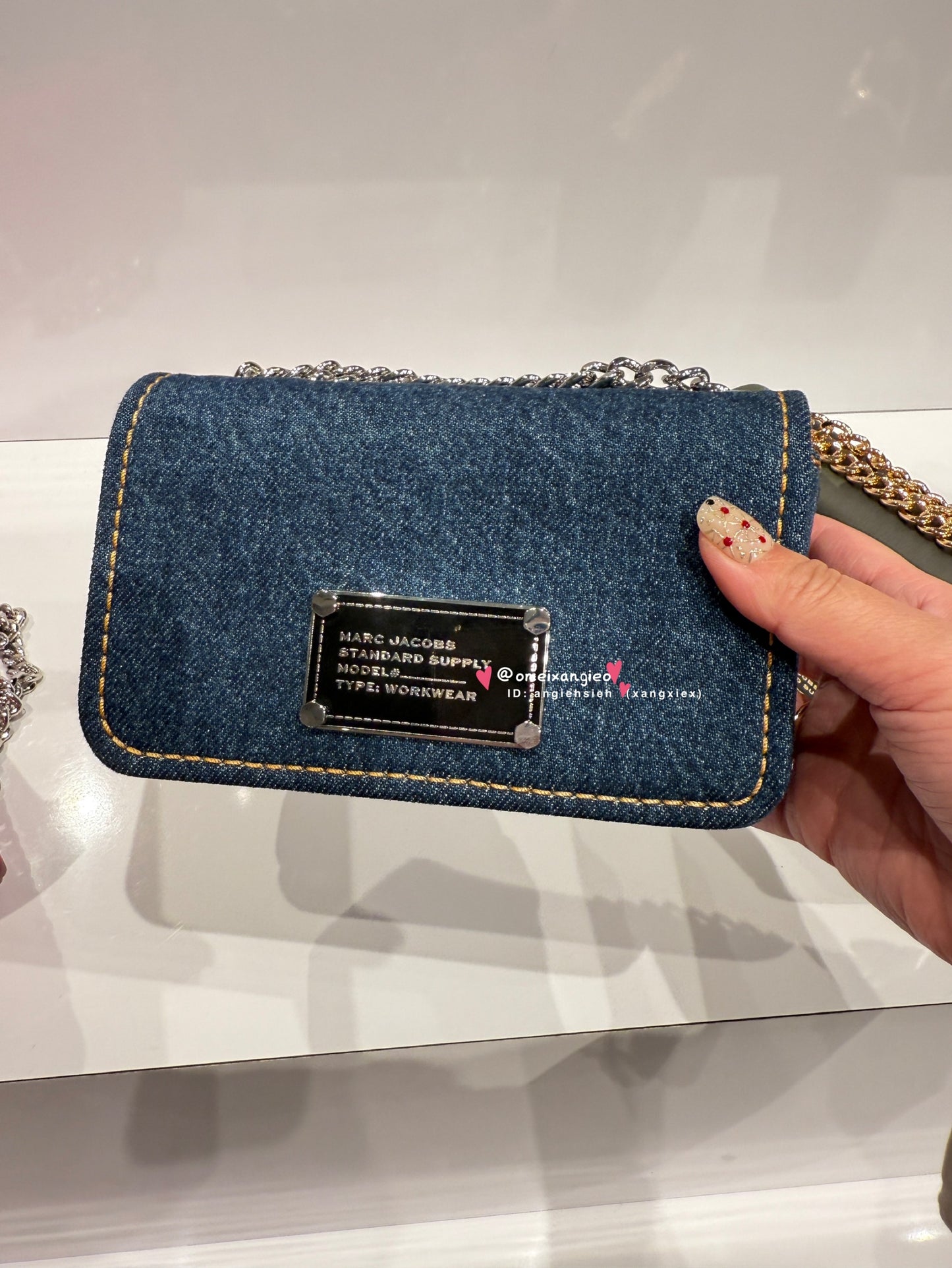 Marc Jacobs 小馬克 迷你方塊字母logo 迷你小廢包