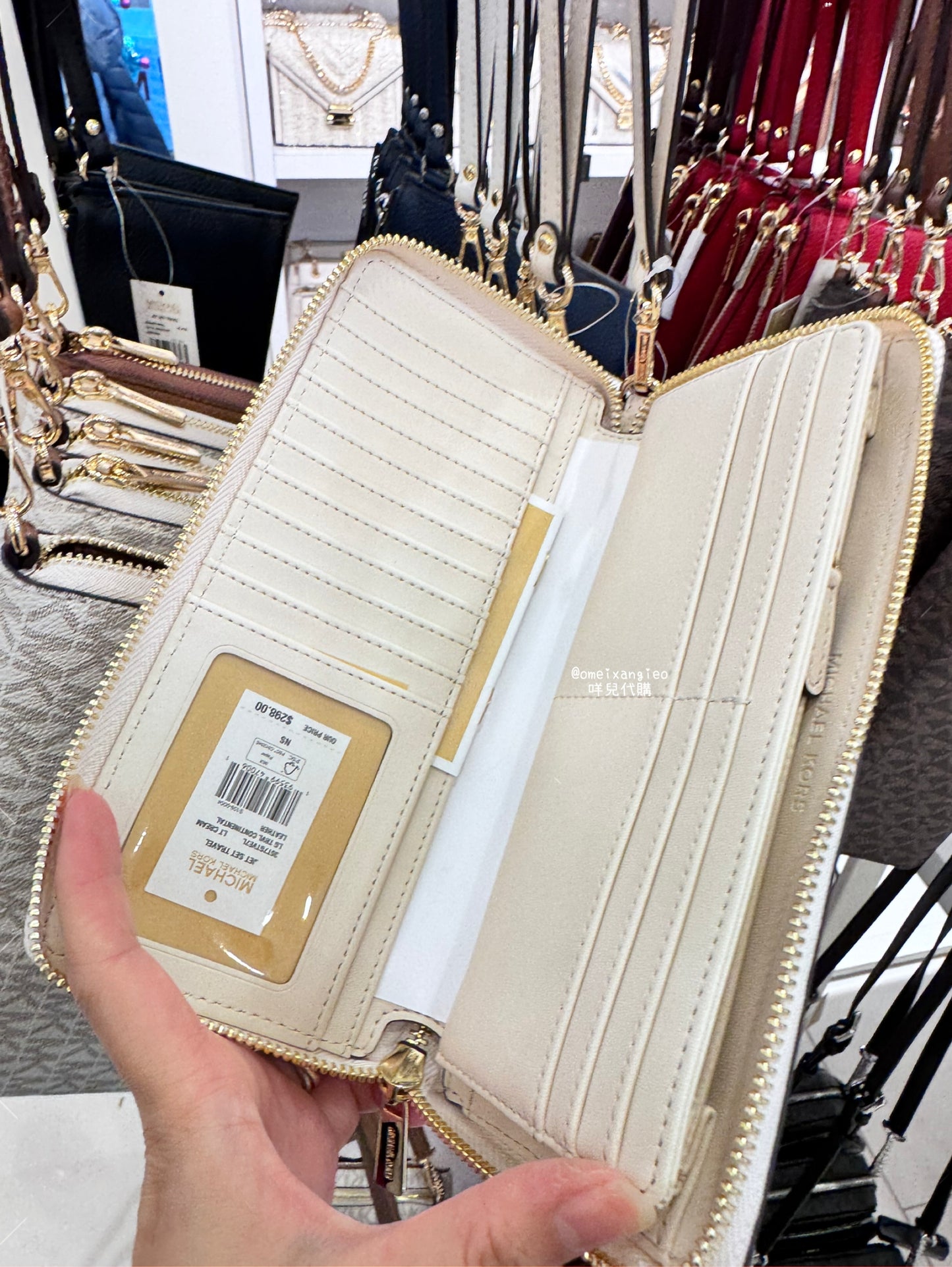 Michael Kors 手掛拉鍊長夾