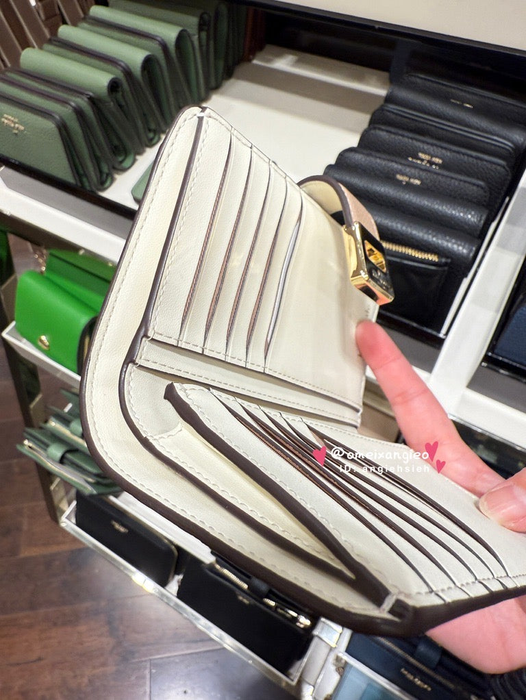 Kate Spade 旋轉釦小卡夾