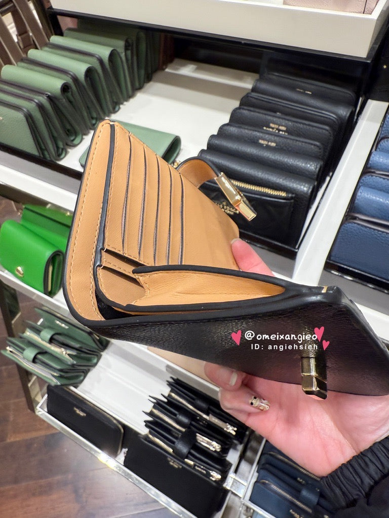 Kate Spade 旋轉釦小卡夾