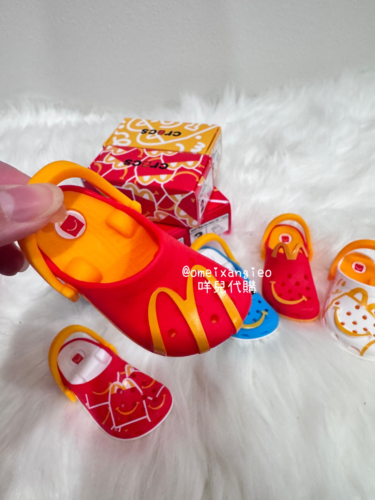 麥當勞 x Crocs 限定版鑰匙圈
