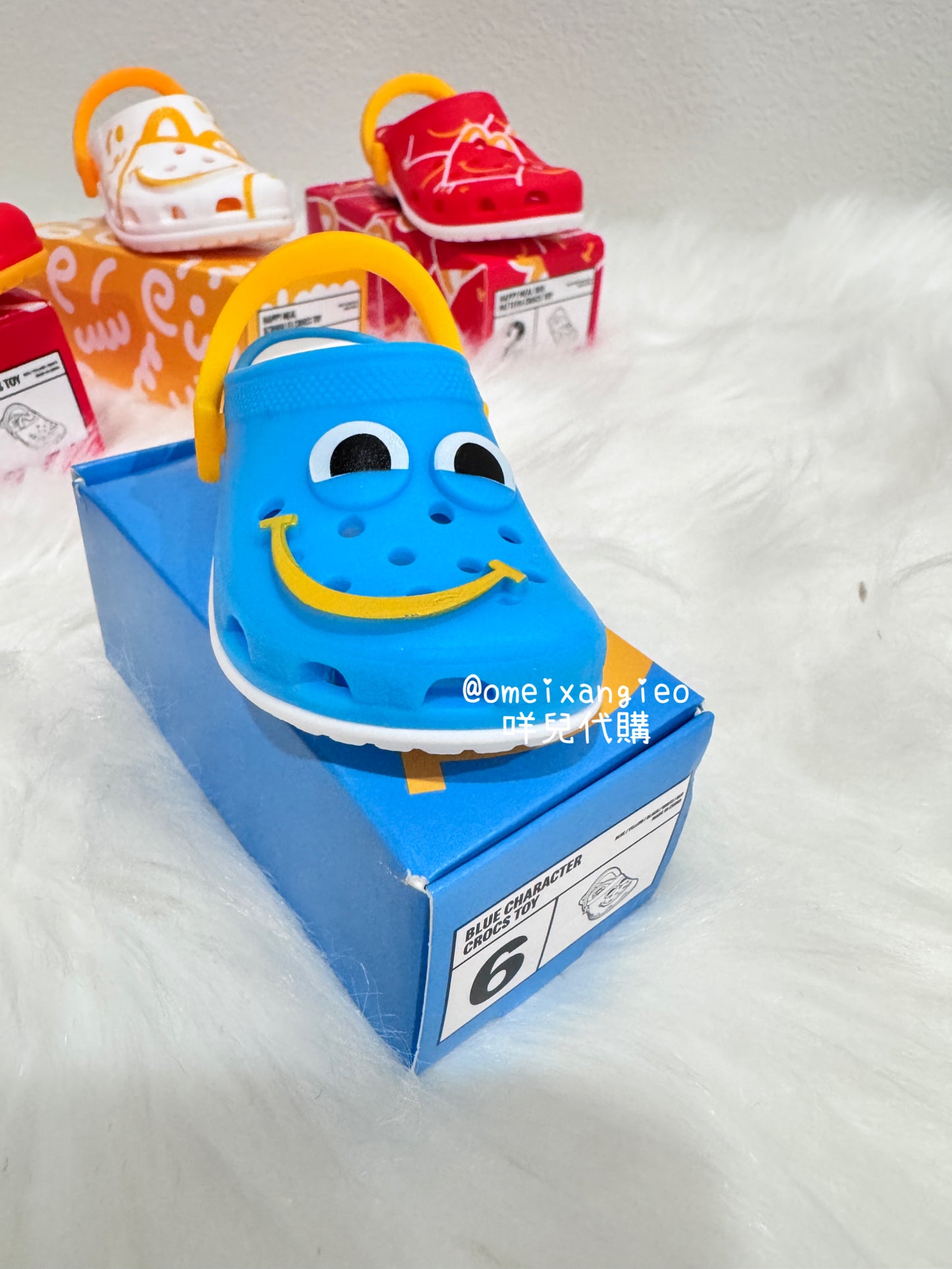 麥當勞 x Crocs 限定版鑰匙圈