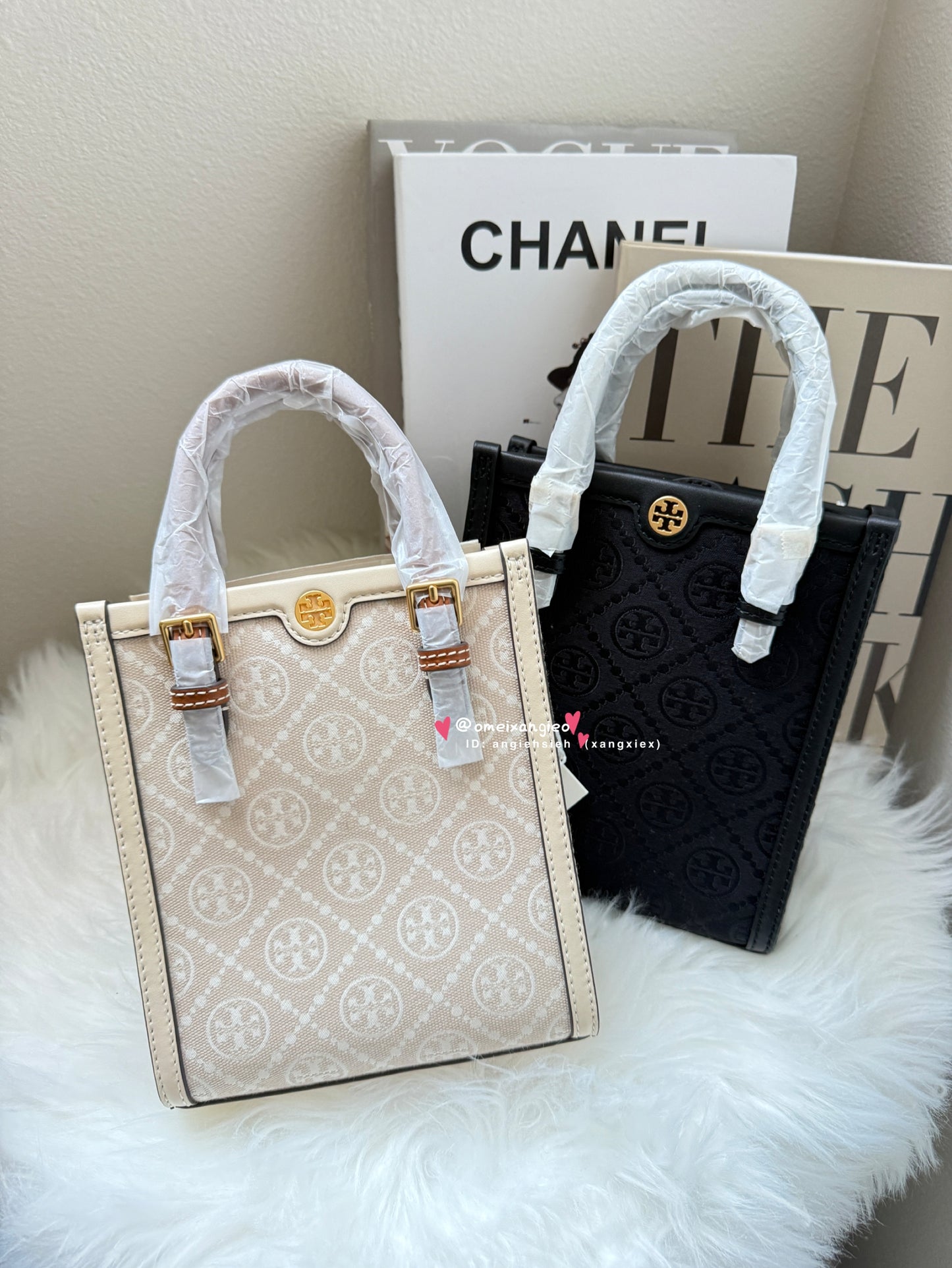Tory Burch 專櫃款 布面琴譜包