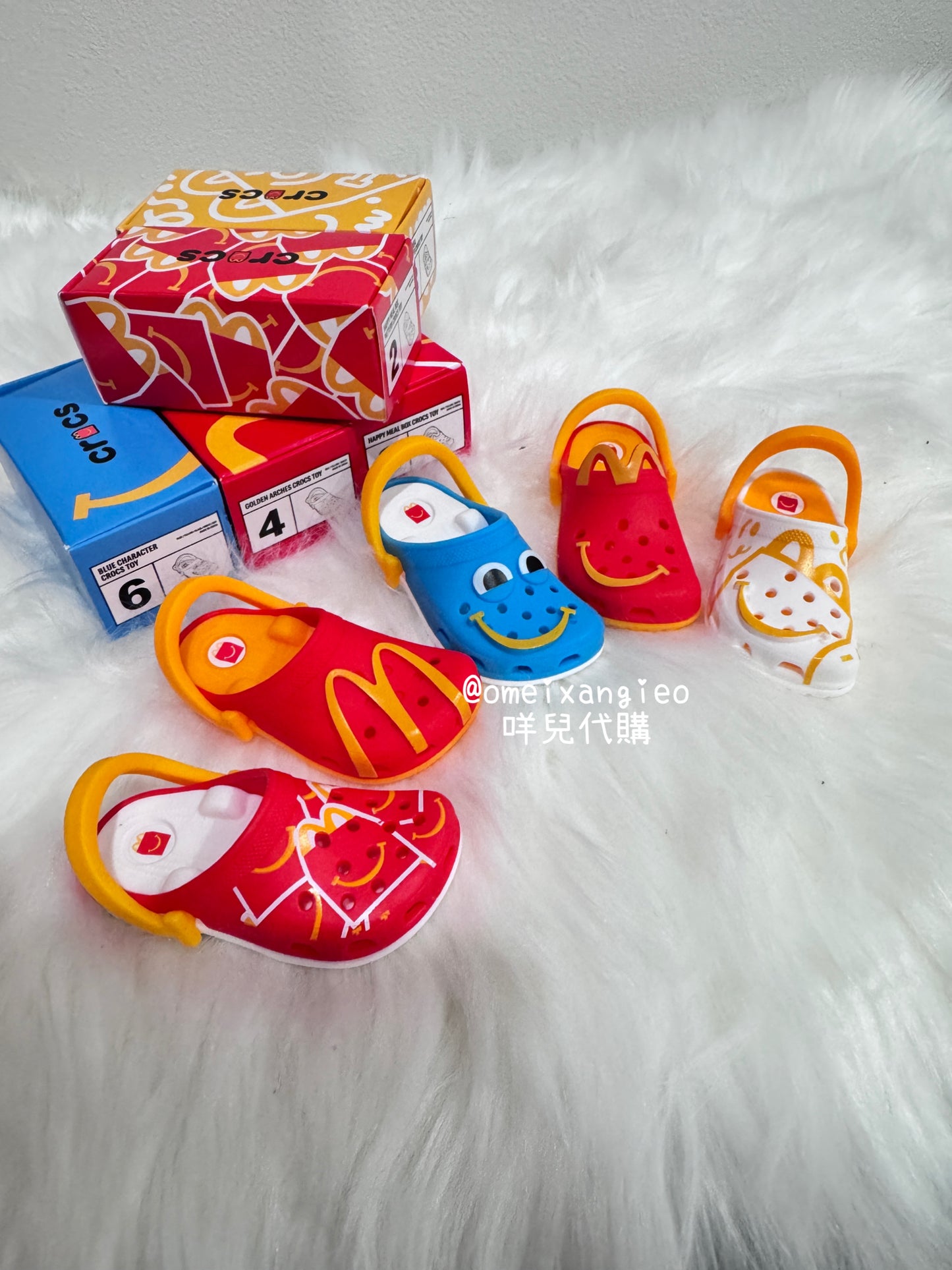 麥當勞 x Crocs 限定版鑰匙圈