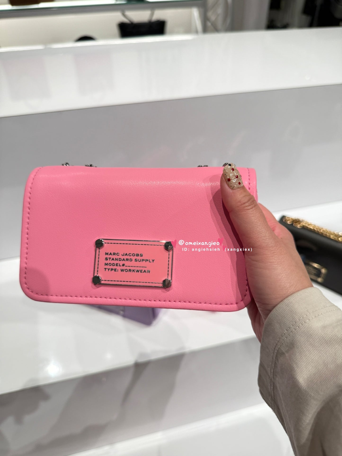 Marc Jacobs 小馬克 迷你方塊字母logo 迷你小廢包