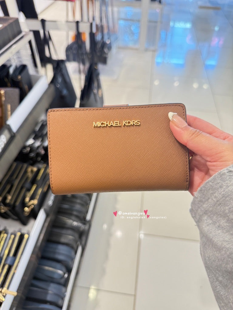 Michael Kors MK 防刮皮革中夾