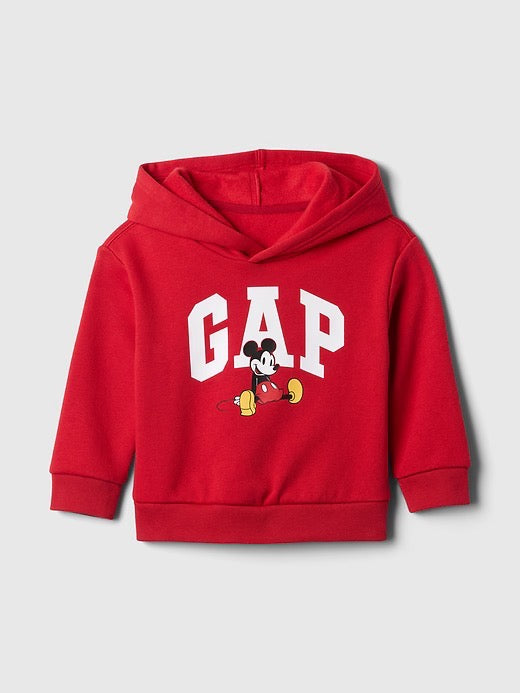 GAP 小男童 米奇 內刷毛帽T