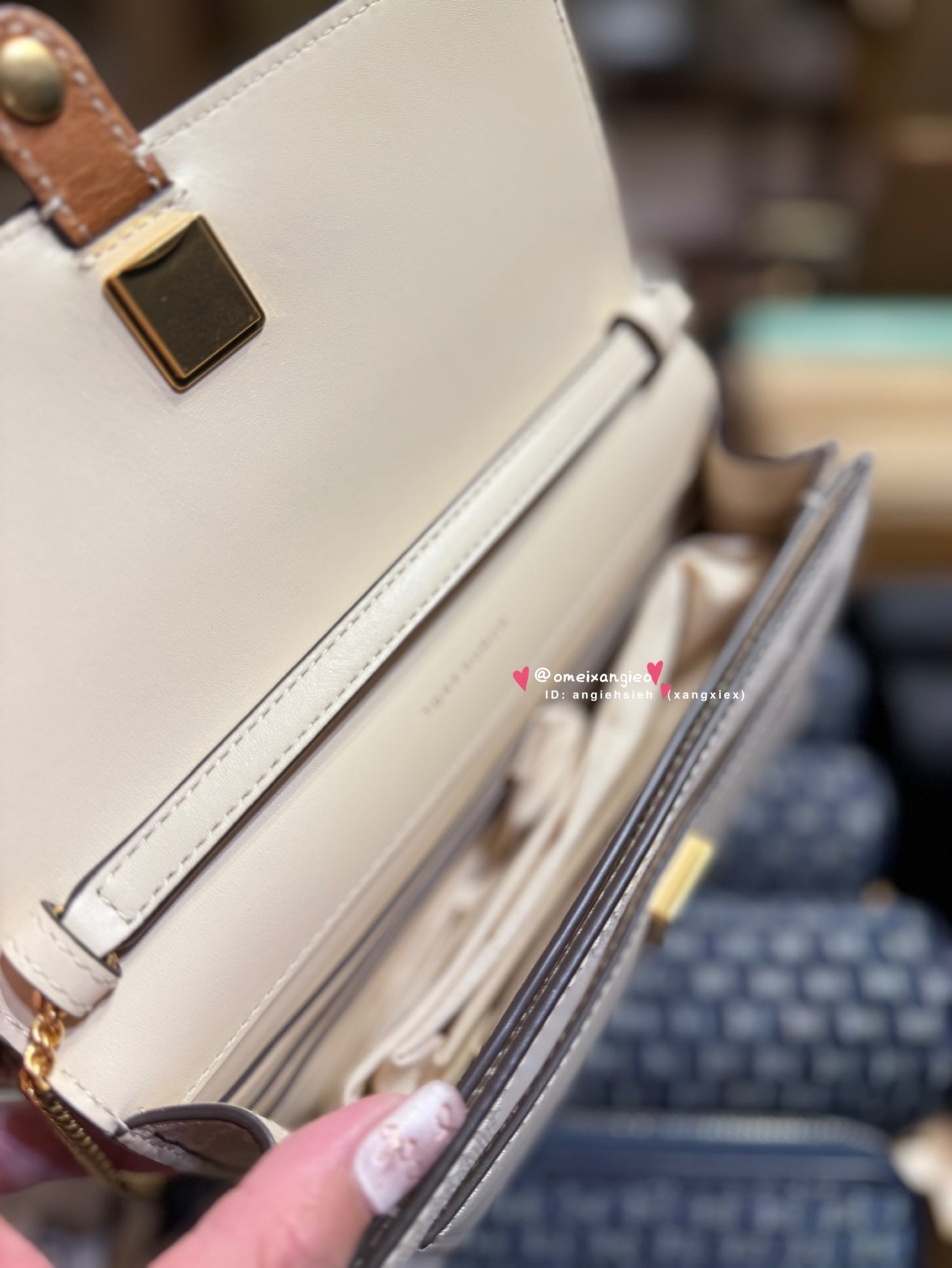 Tory Burch 專櫃款 迷你風琴包