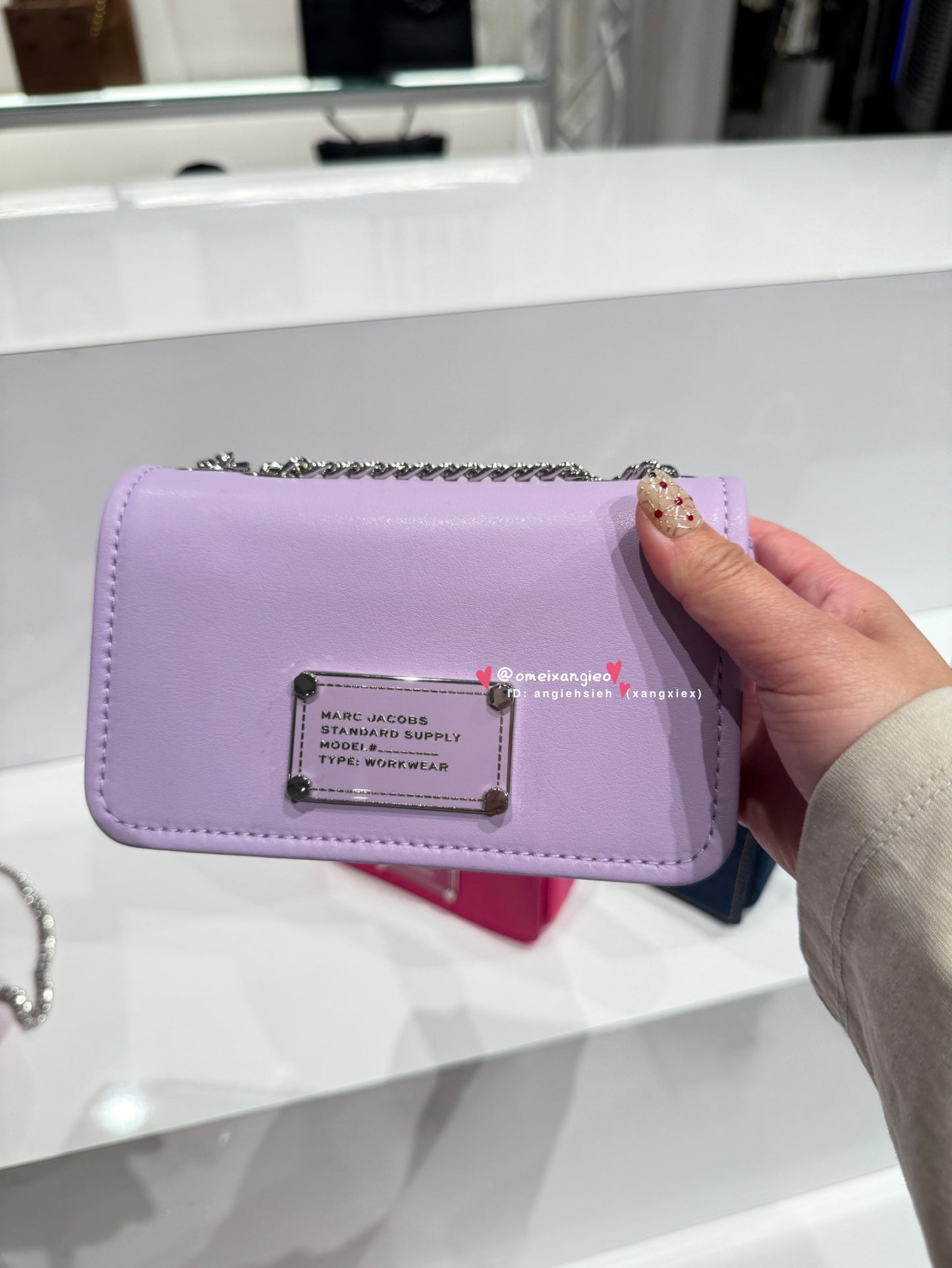 Marc Jacobs 小馬克 迷你方塊字母logo 迷你小廢包