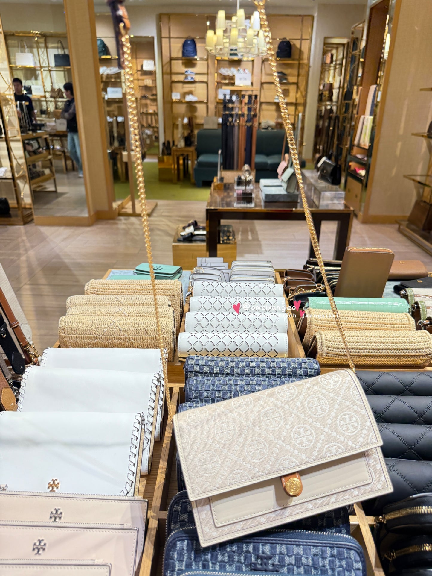 Tory Burch 專櫃款 迷你風琴包