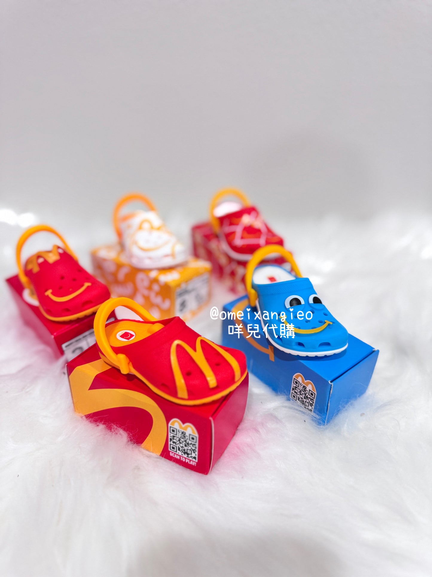麥當勞 x Crocs 限定版鑰匙圈