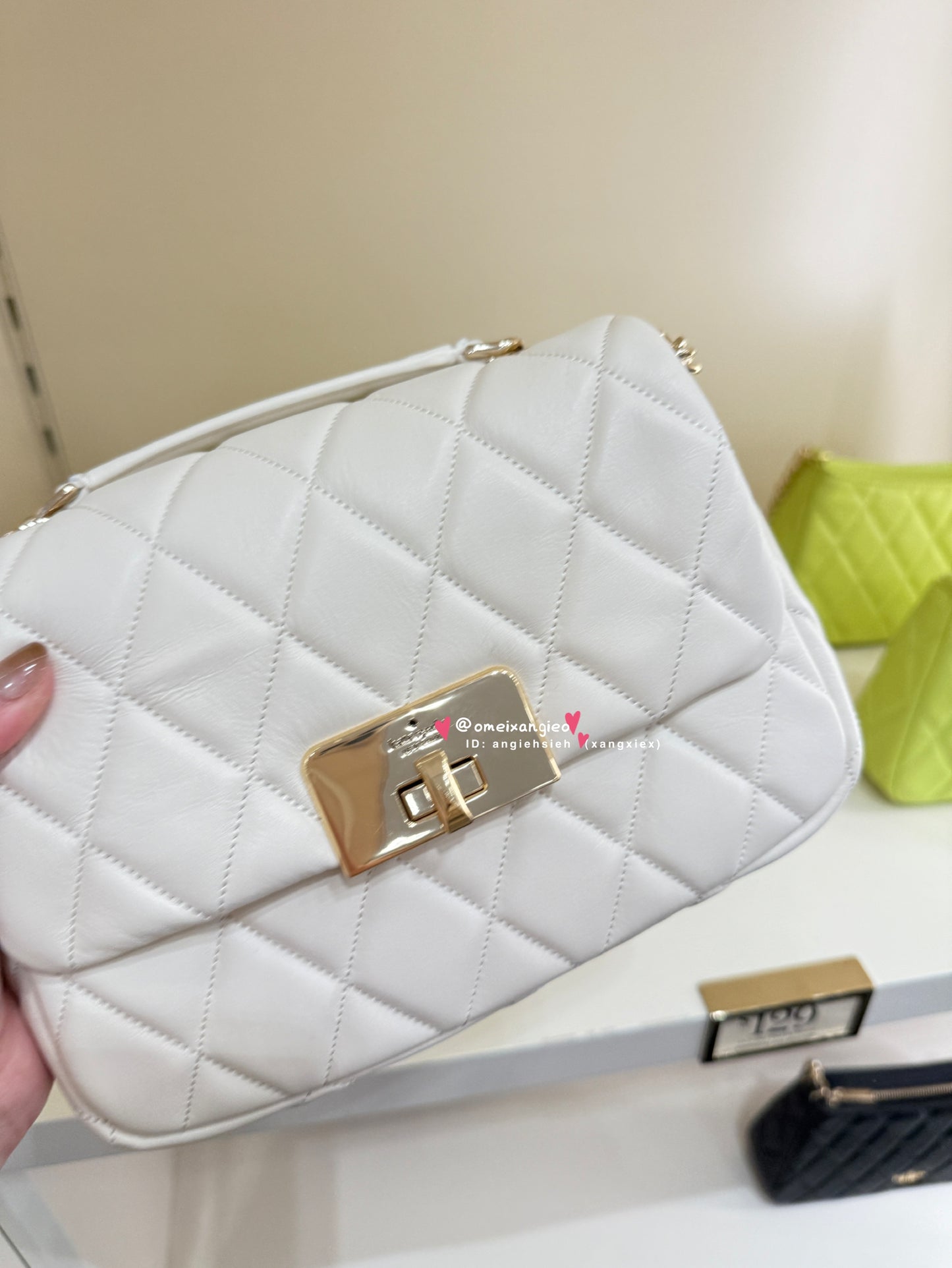 Kate Spade 菱格小香風 斜背包