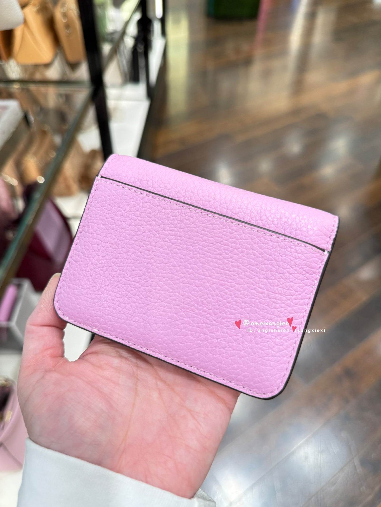 Kate Spade 荔枝皮革小短夾