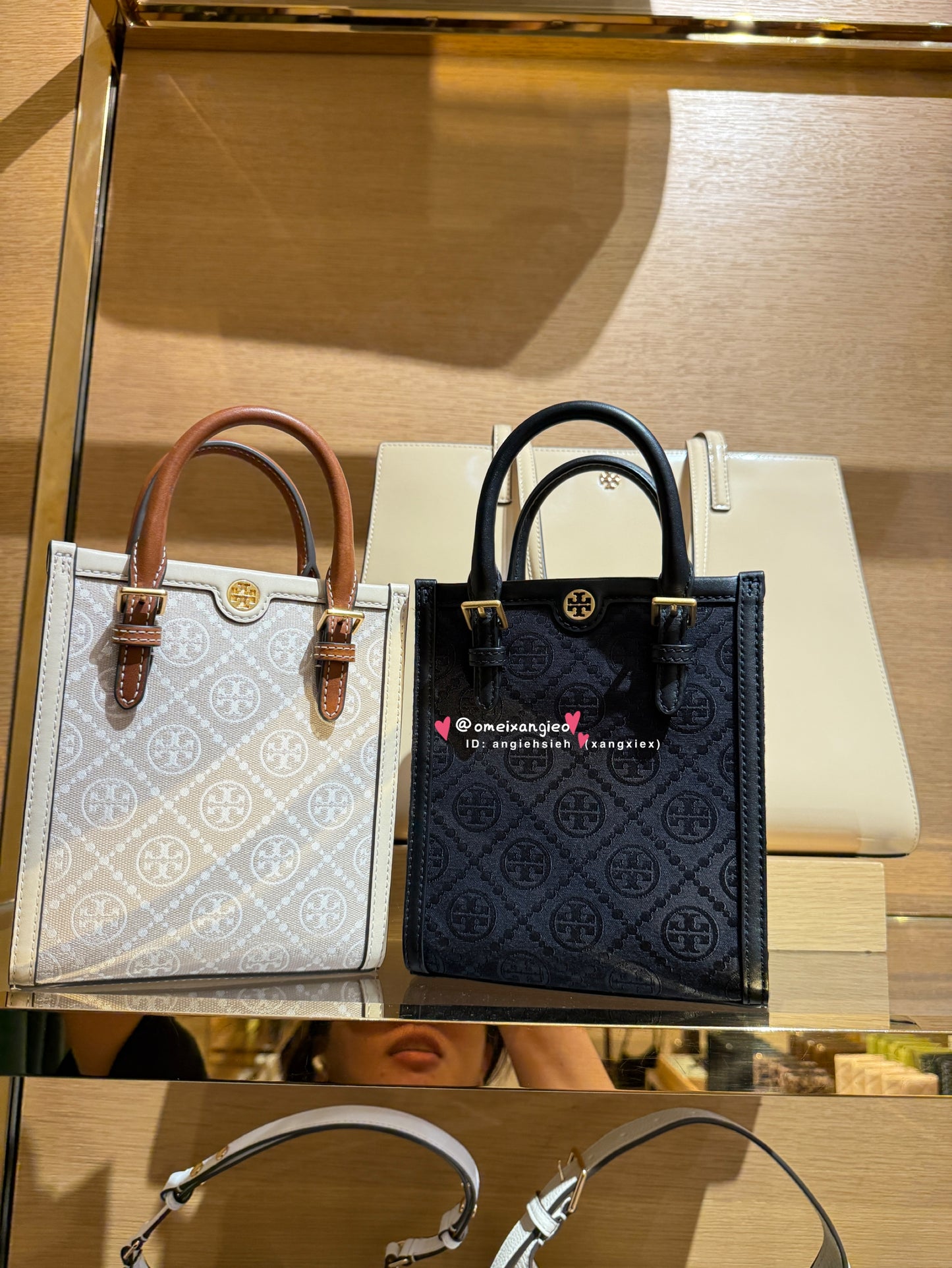 Tory Burch 專櫃款 布面琴譜包