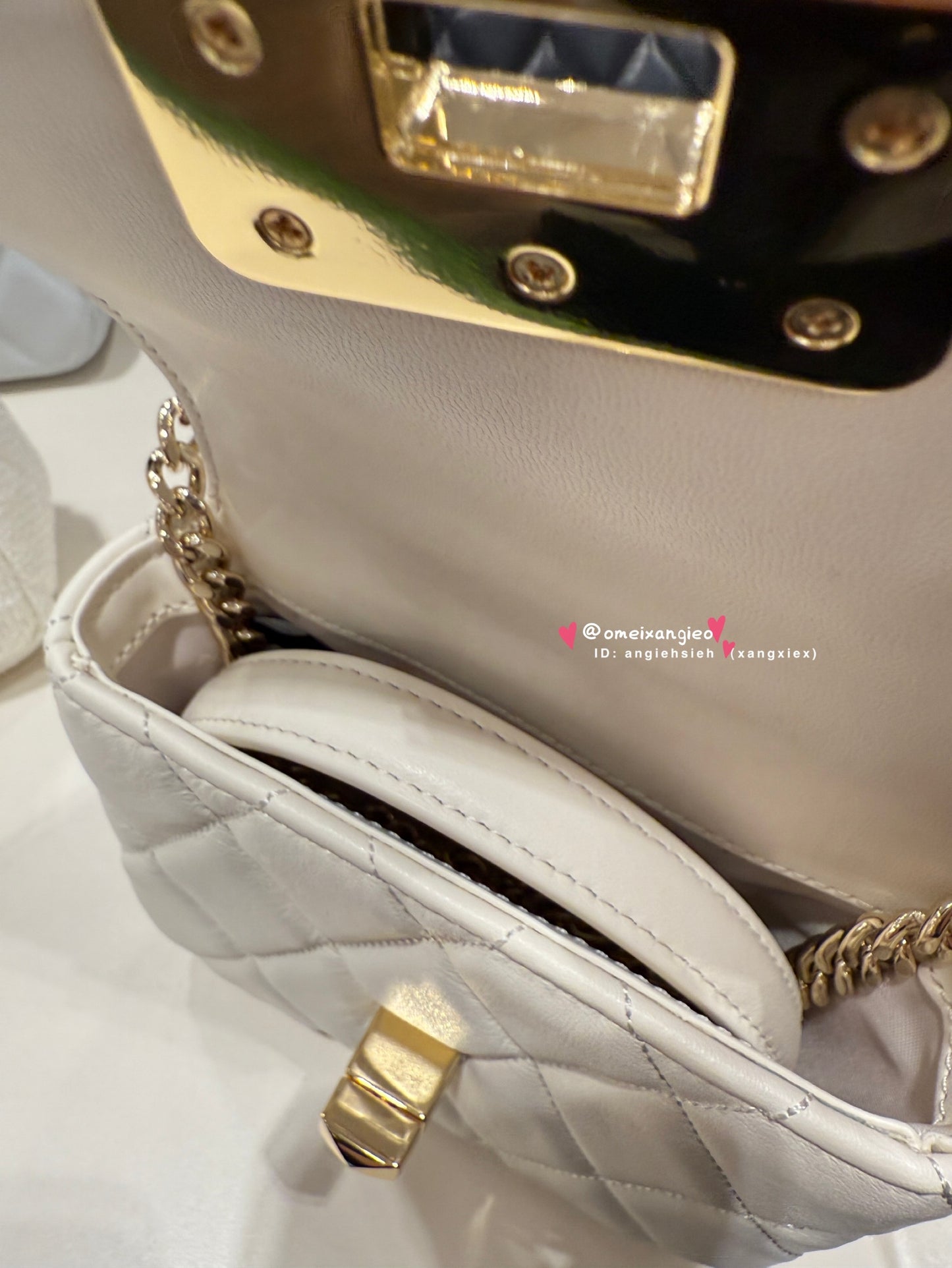Kate Spade 菱格小香風 迷你小廢包
