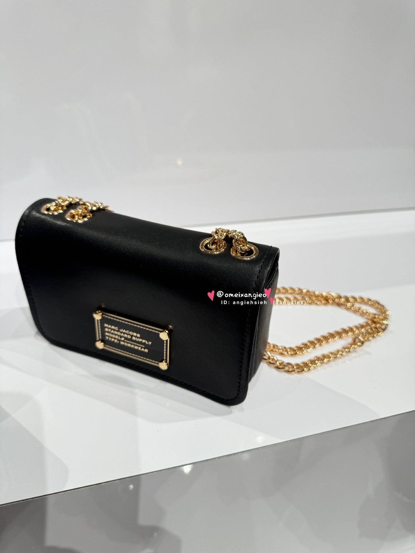 Marc Jacobs 小馬克 迷你方塊字母logo 迷你小廢包