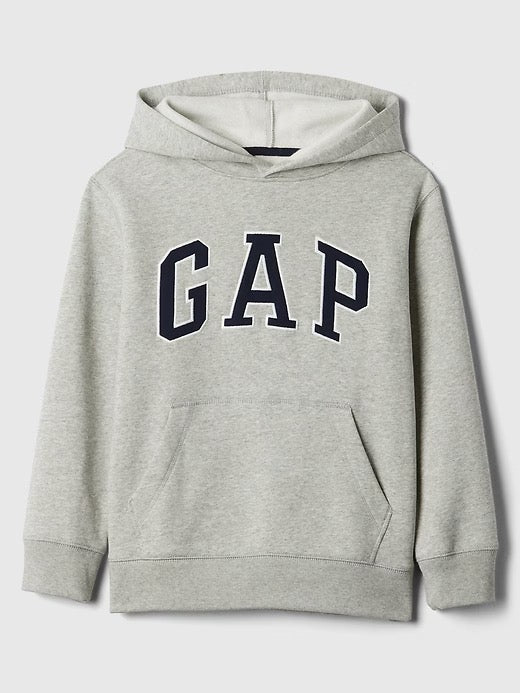 GAP 大男童 內裡薄刷毛長袖帽T