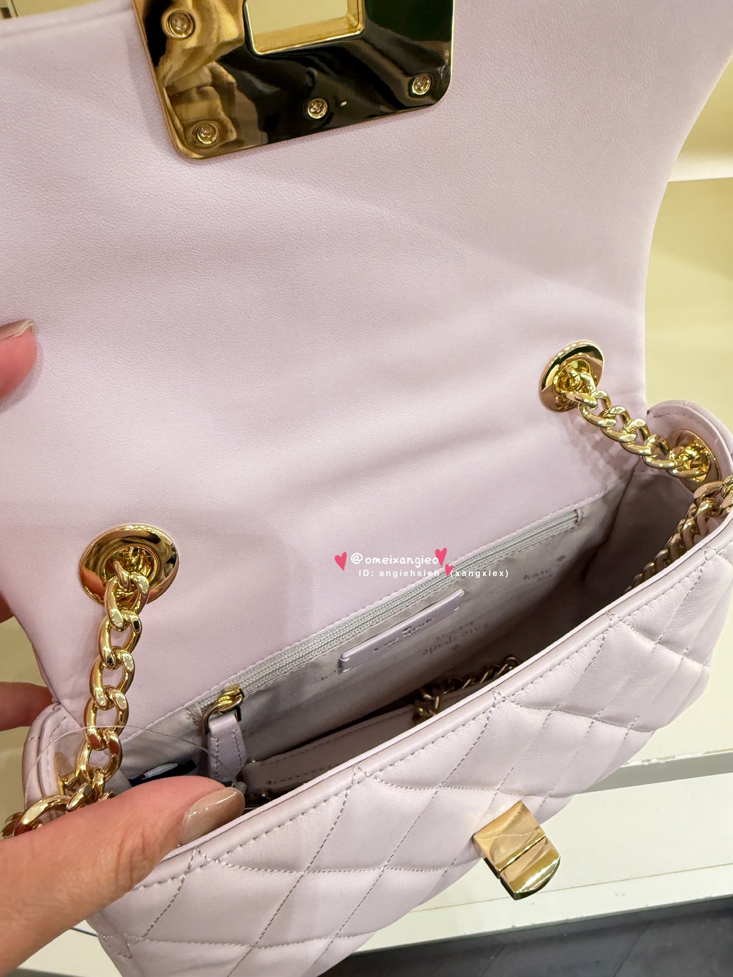 Kate Spade 菱格小香風 斜背包