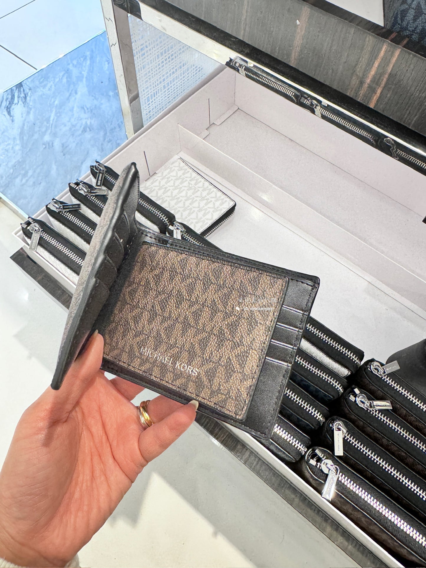 Michael Kors MK 可拆式卡夾 男款短夾