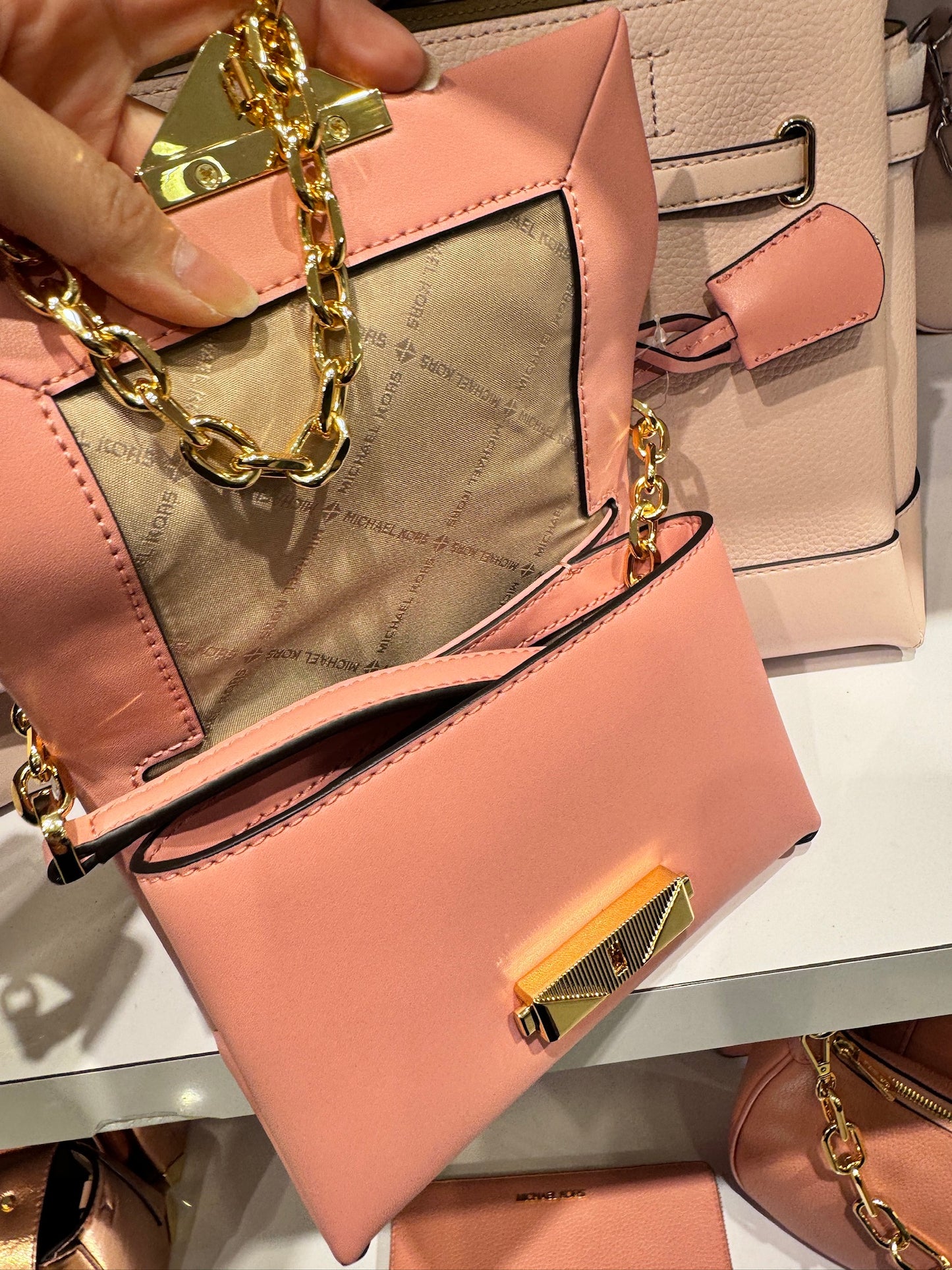 Michael Kors MK CECE小款 斜背包 鏈包