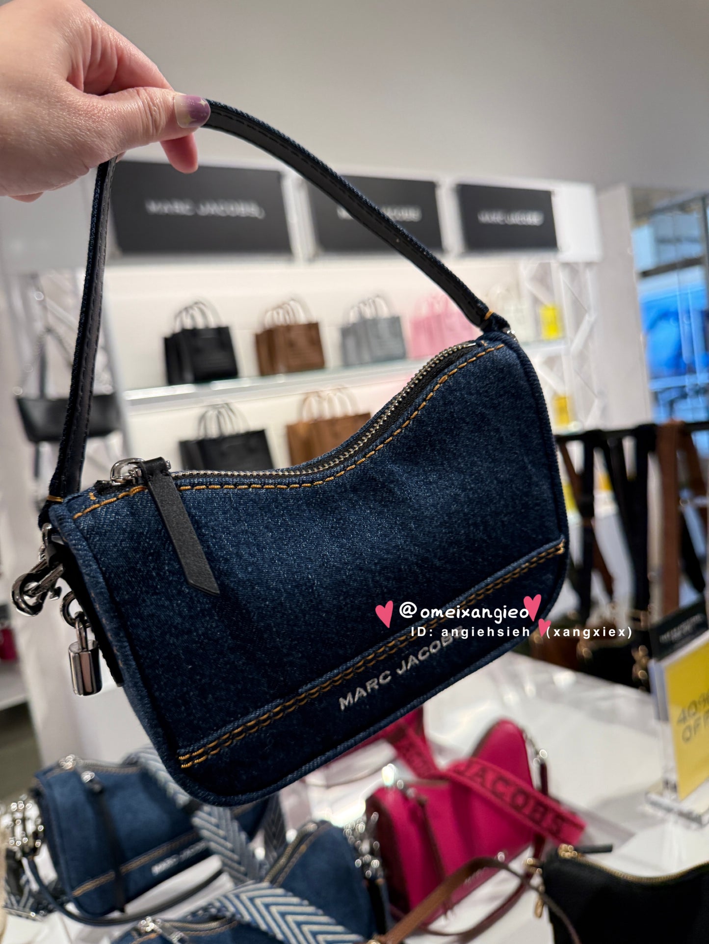 Marc Jacobs 小馬克 迷你腋下包 手拿包 兩用