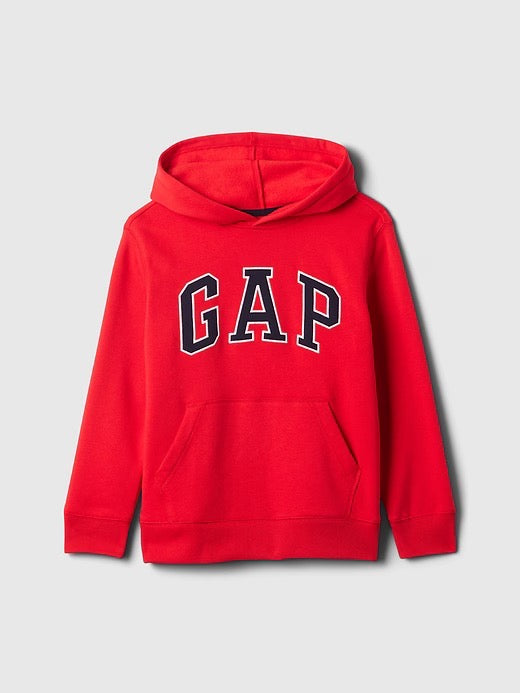 GAP 大男童 內裡薄刷毛長袖帽T