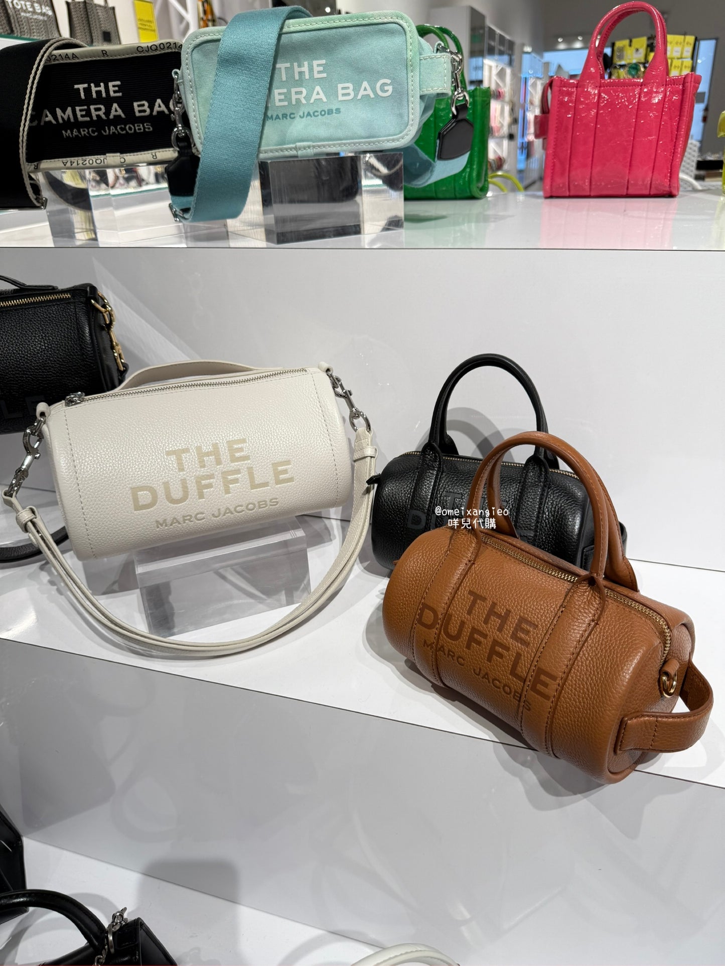 Marc Jacobs 小馬克 THE DUFFLE 圓筒包