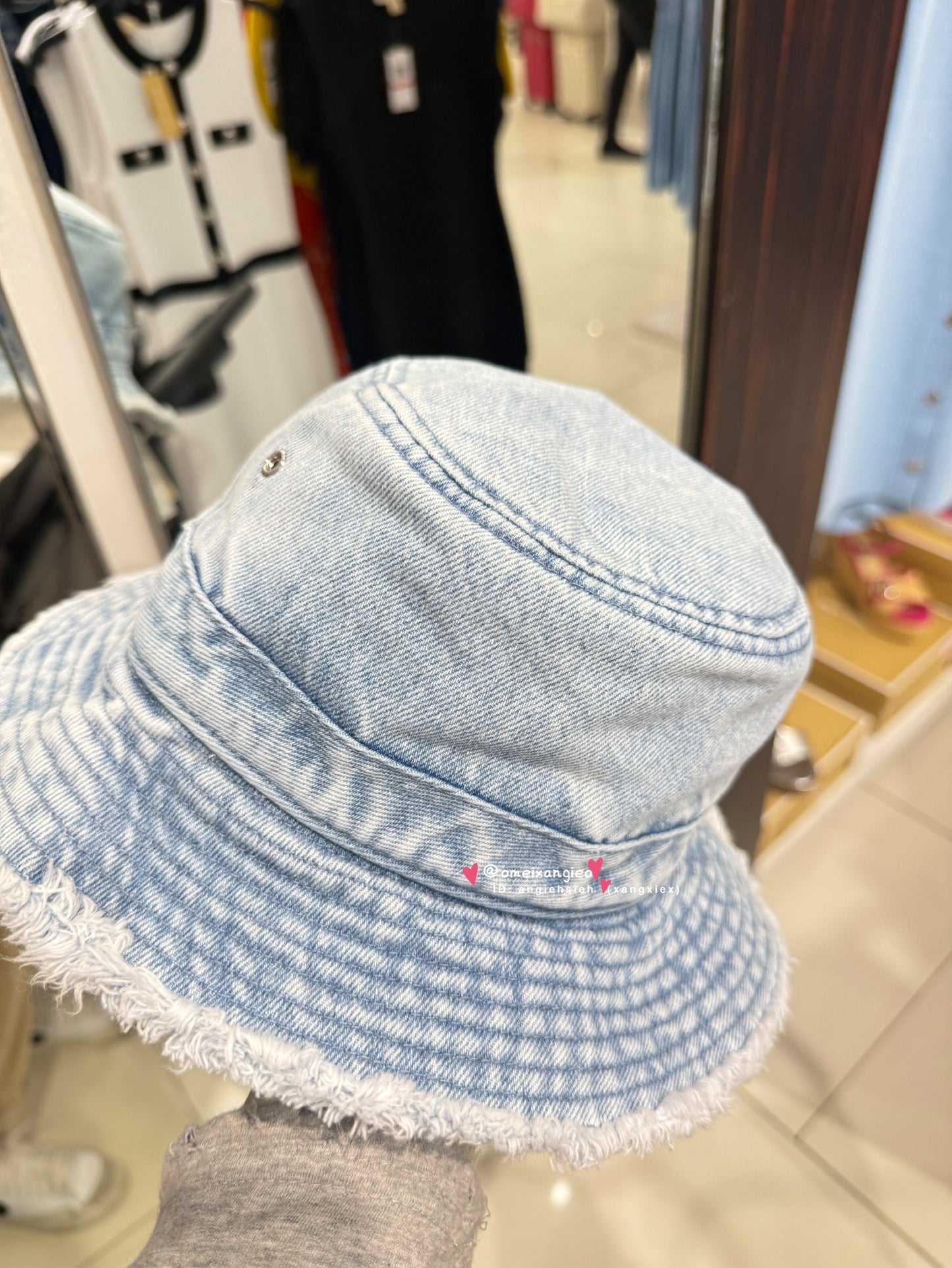 Michael Kors MK 牛仔漁夫帽