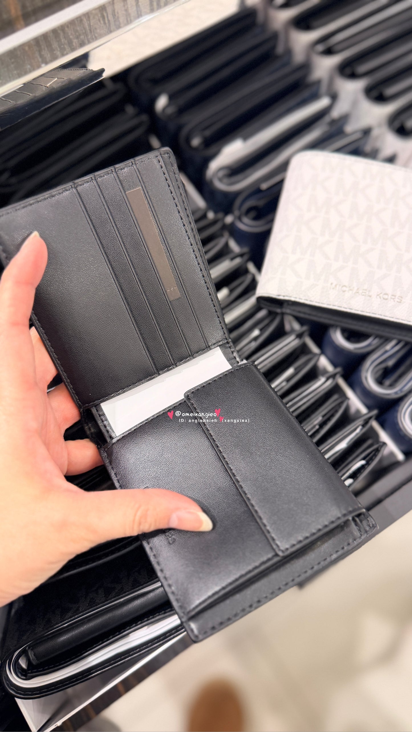Michael Kors MK 男款零錢袋短夾
