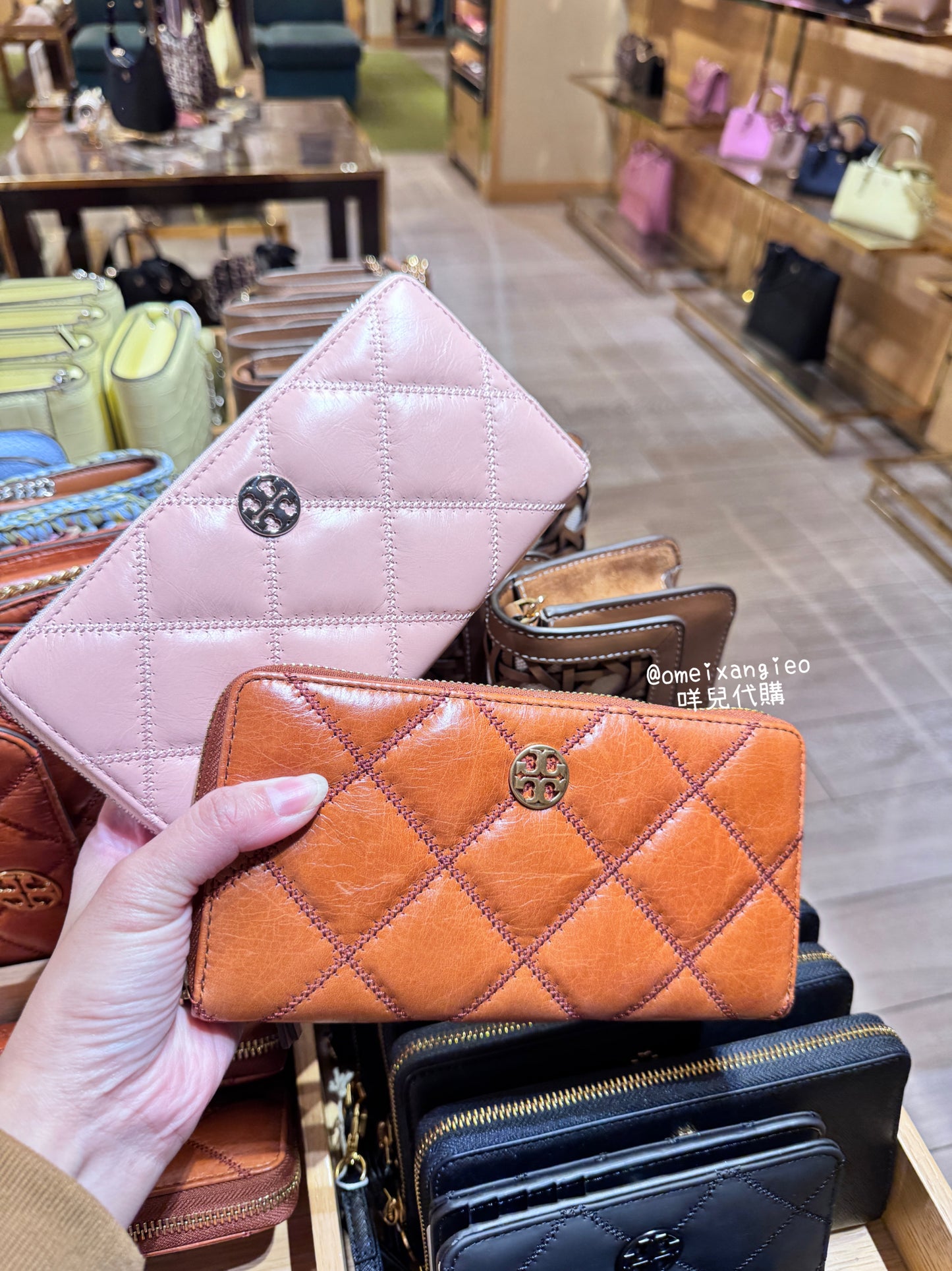 Tory Burch Willa 拉鍊長夾