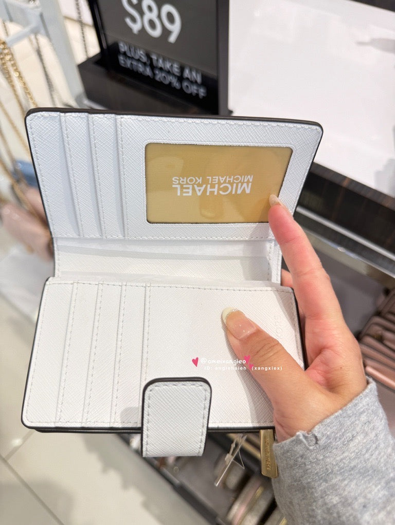 Michael Kors MK 防刮皮革中夾