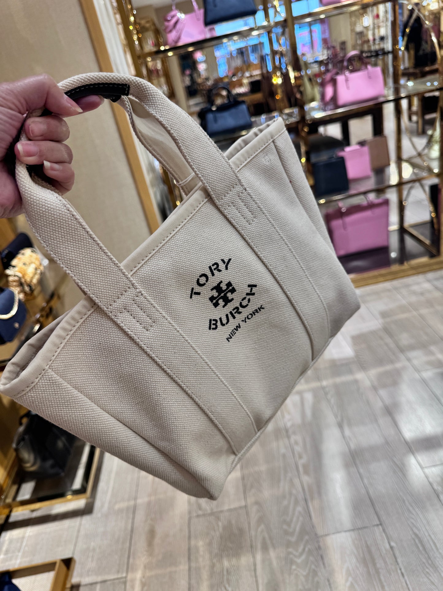 Tory Burch 小款 帆布包 可斜背