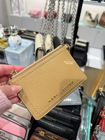 Marc Jacobs 荔枝皮革 零錢票卡夾