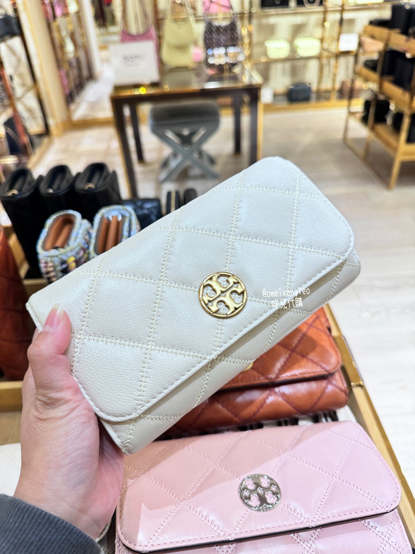 Tory Burch Willa WOC 斜背長夾