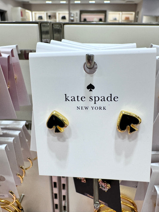 Kate Spade 經典黑桃項鍊