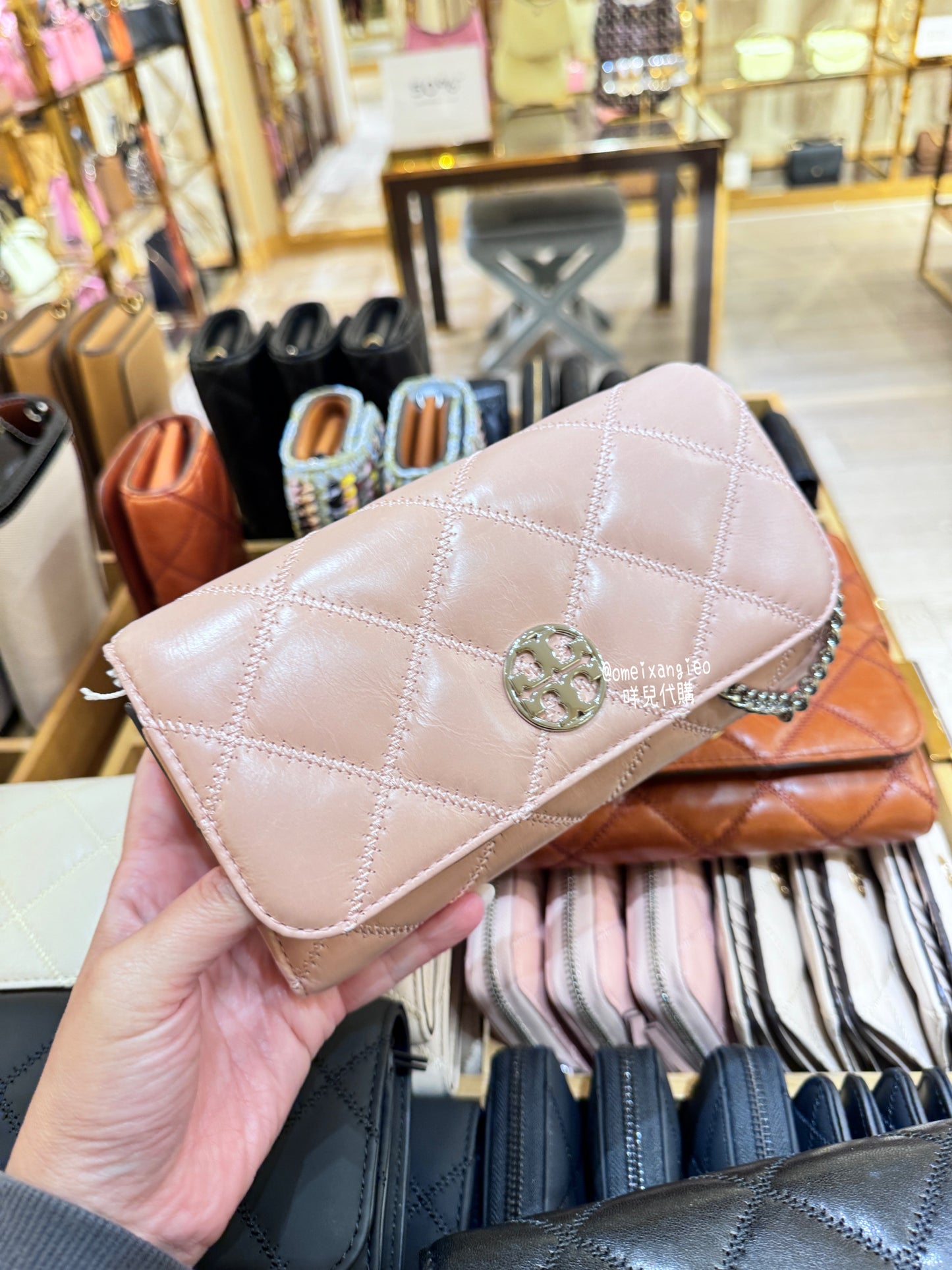 Tory Burch Willa WOC 斜背長夾