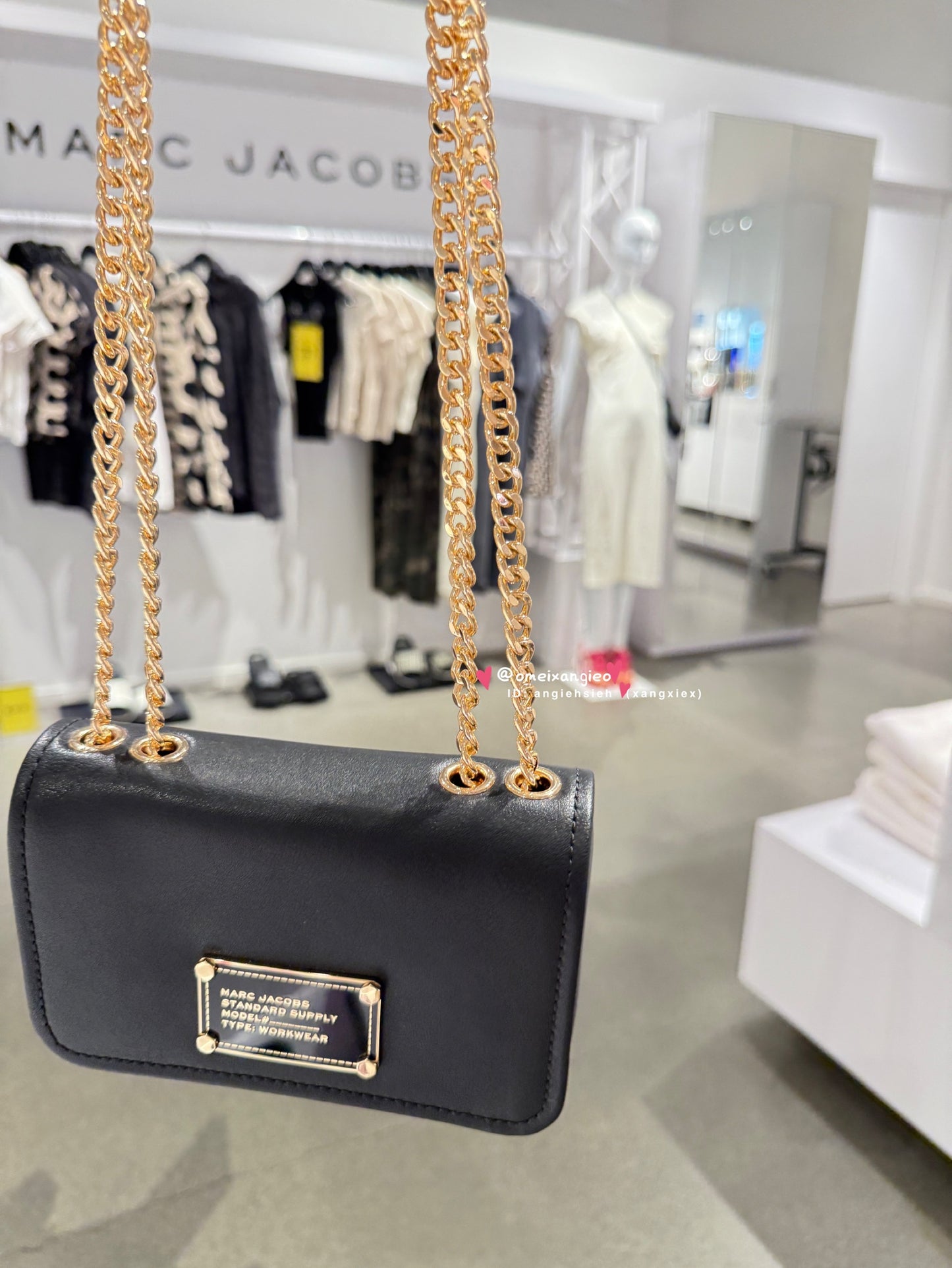 Marc Jacobs 小馬克 迷你方塊字母logo 迷你小廢包