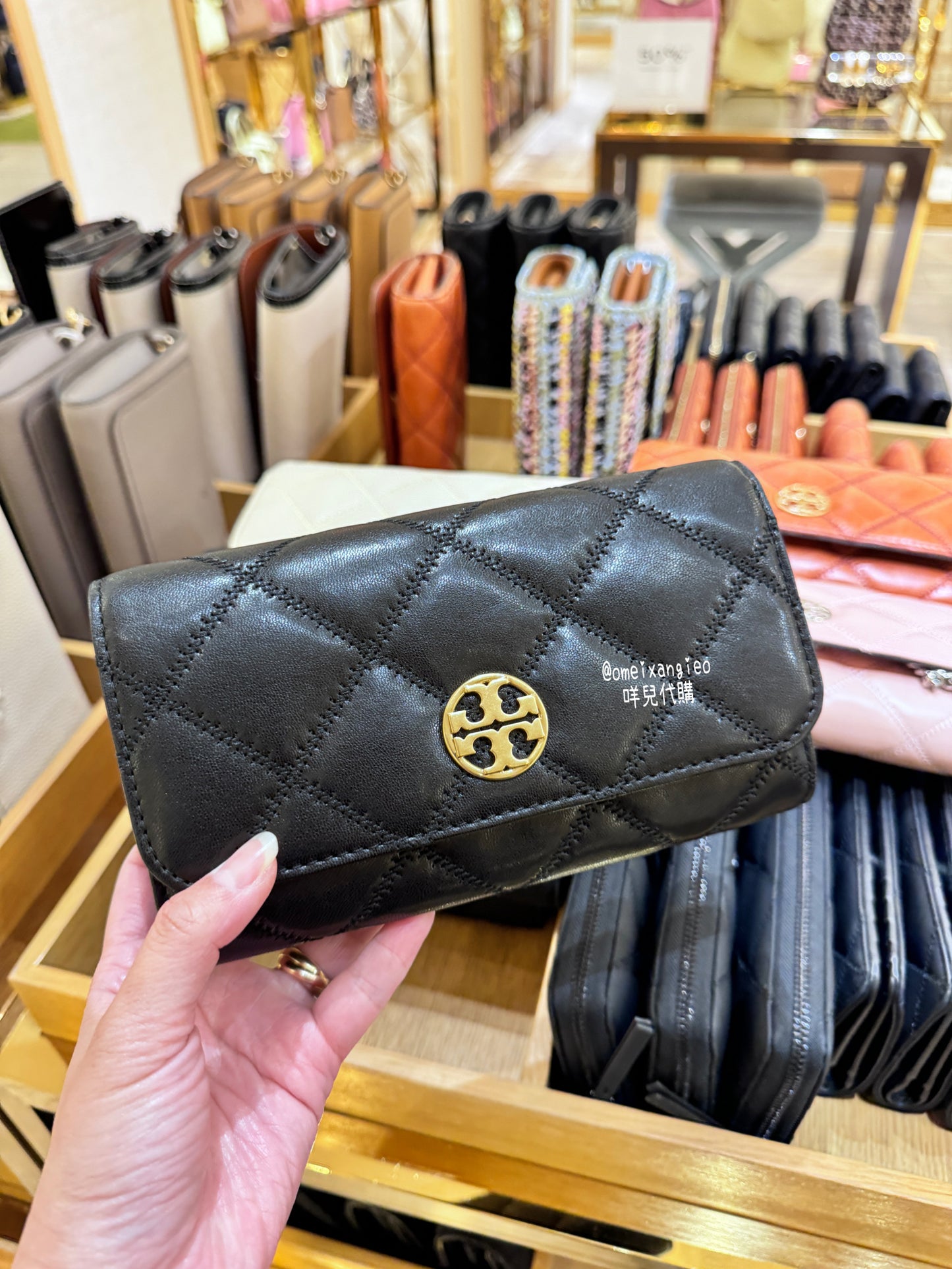 Tory Burch Willa WOC 斜背長夾