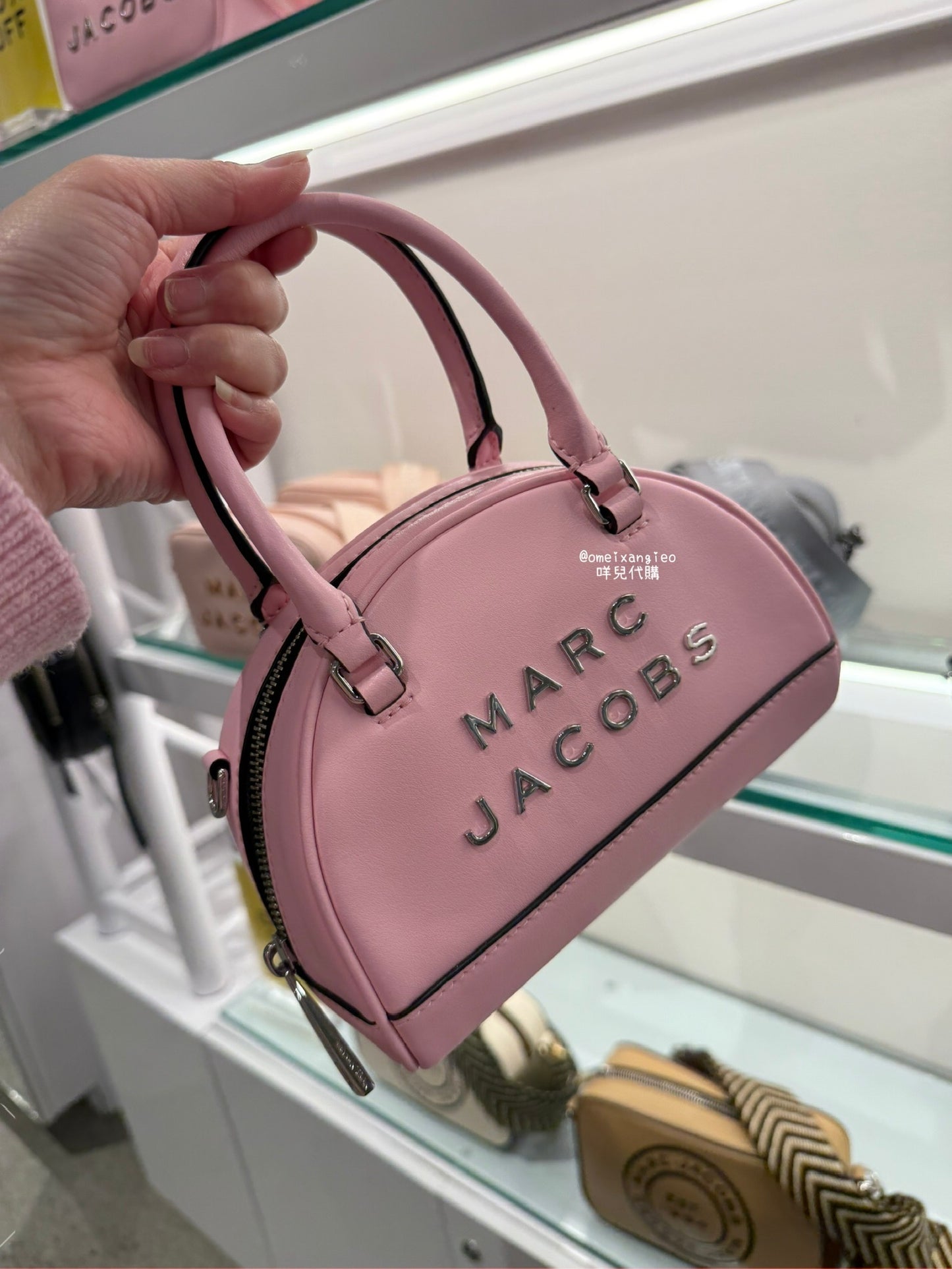 Marc Jacobs 金屬字母 保齡球包