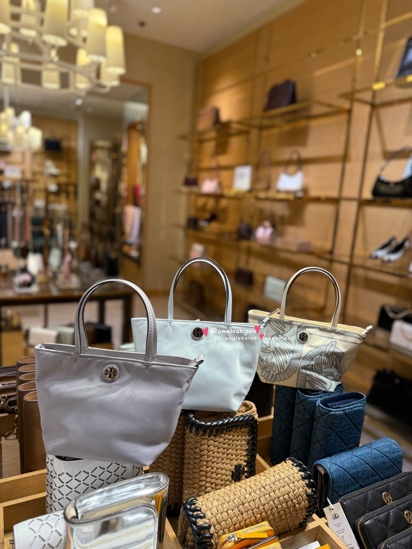 Tory Burch 尼龍小托特包 可斜背