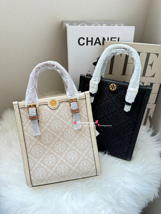 Tory Burch 專櫃款 布面琴譜包