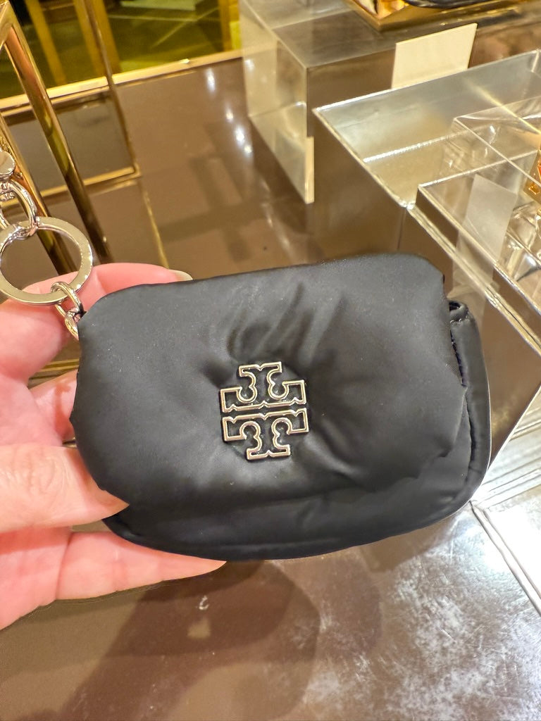 Tory burch Britten 迷你胖胖鑰匙圈掛飾