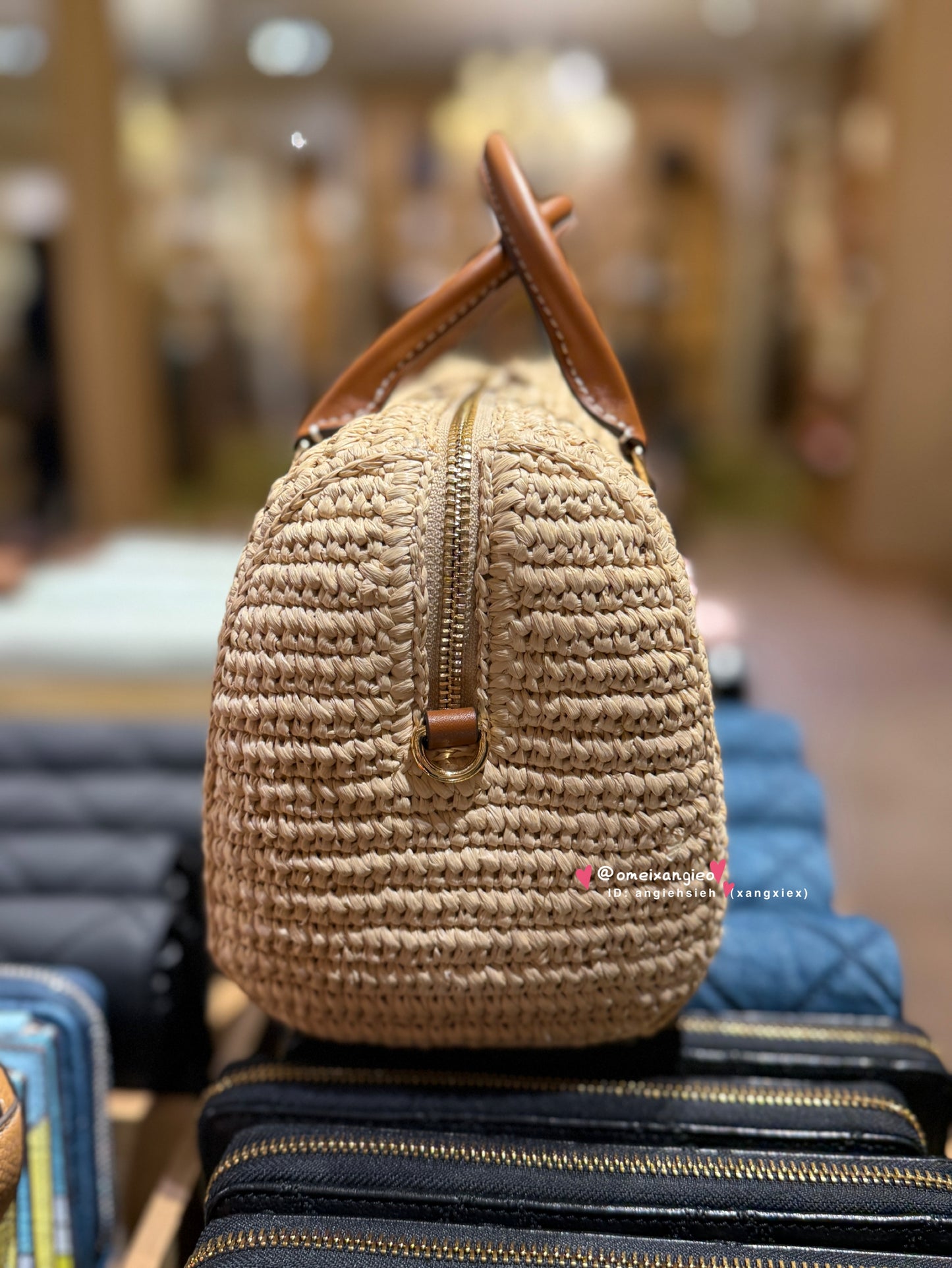 Tory Burch 編織波士頓包