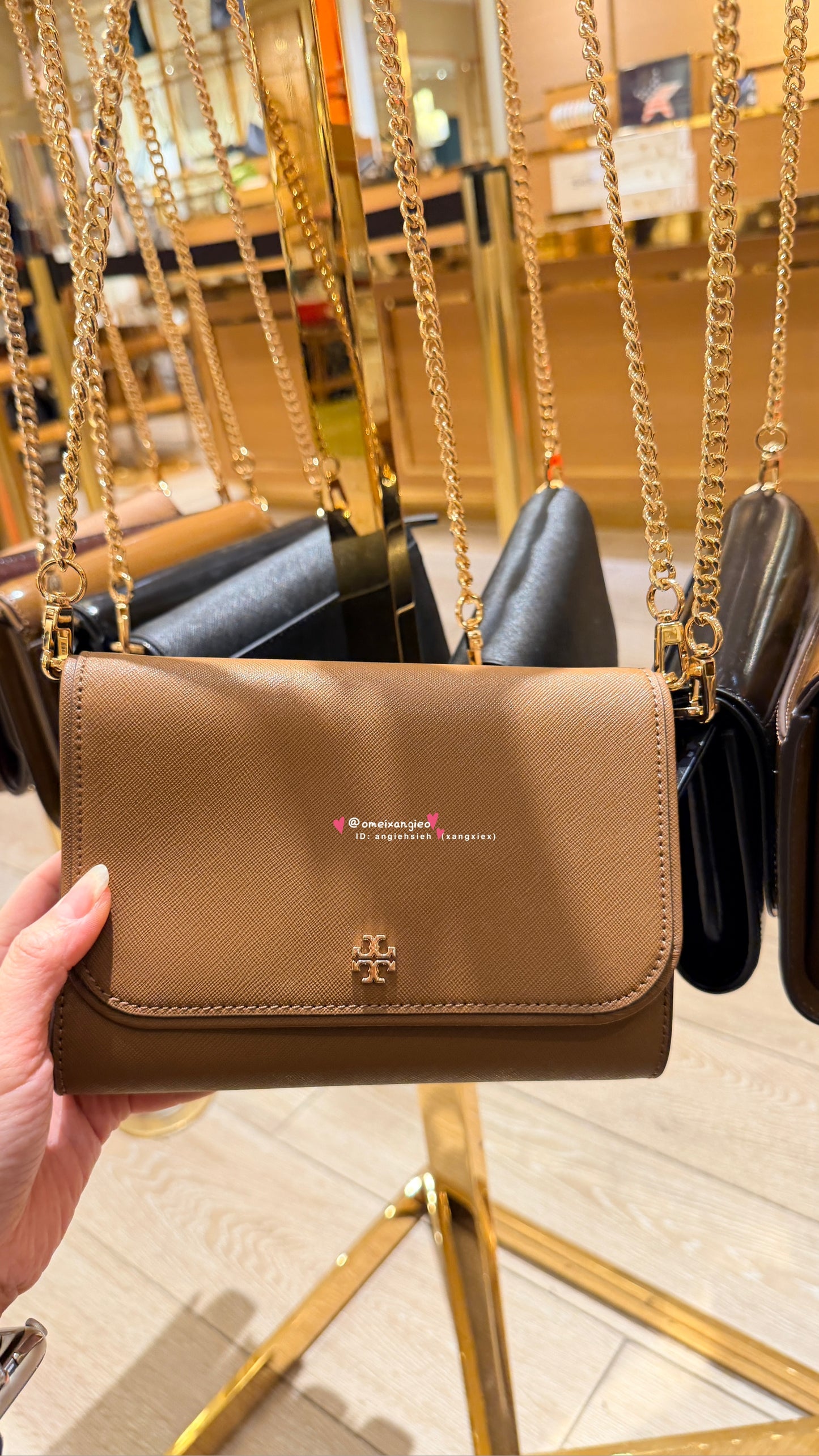 Tory Burch Emerso WOC 鏈條斜背包