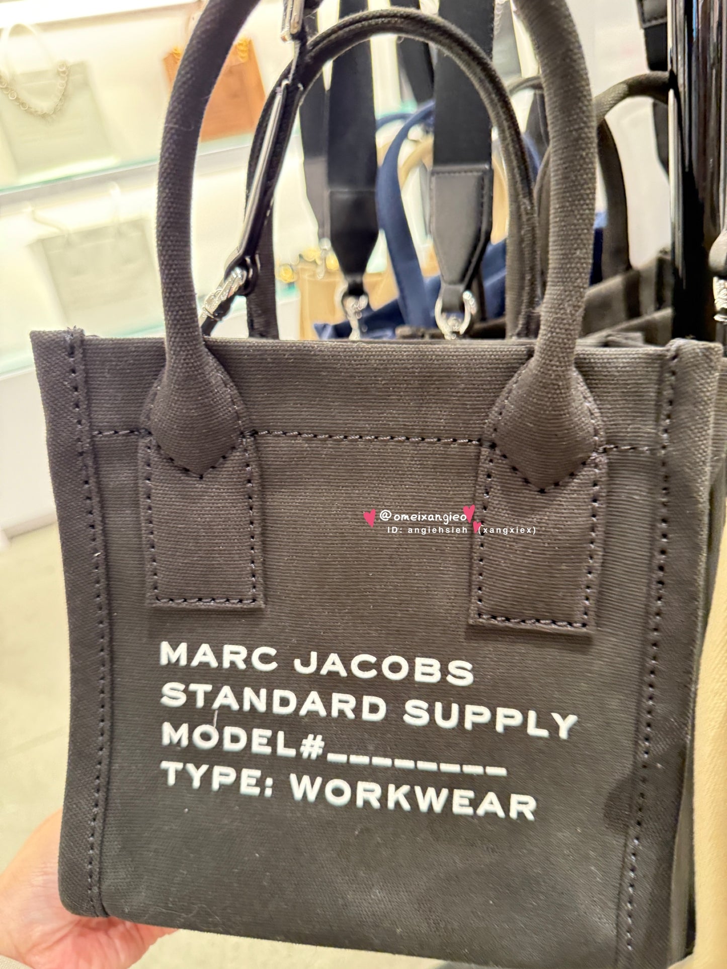 Marc Jacobs 字母 布面小紙袋包
