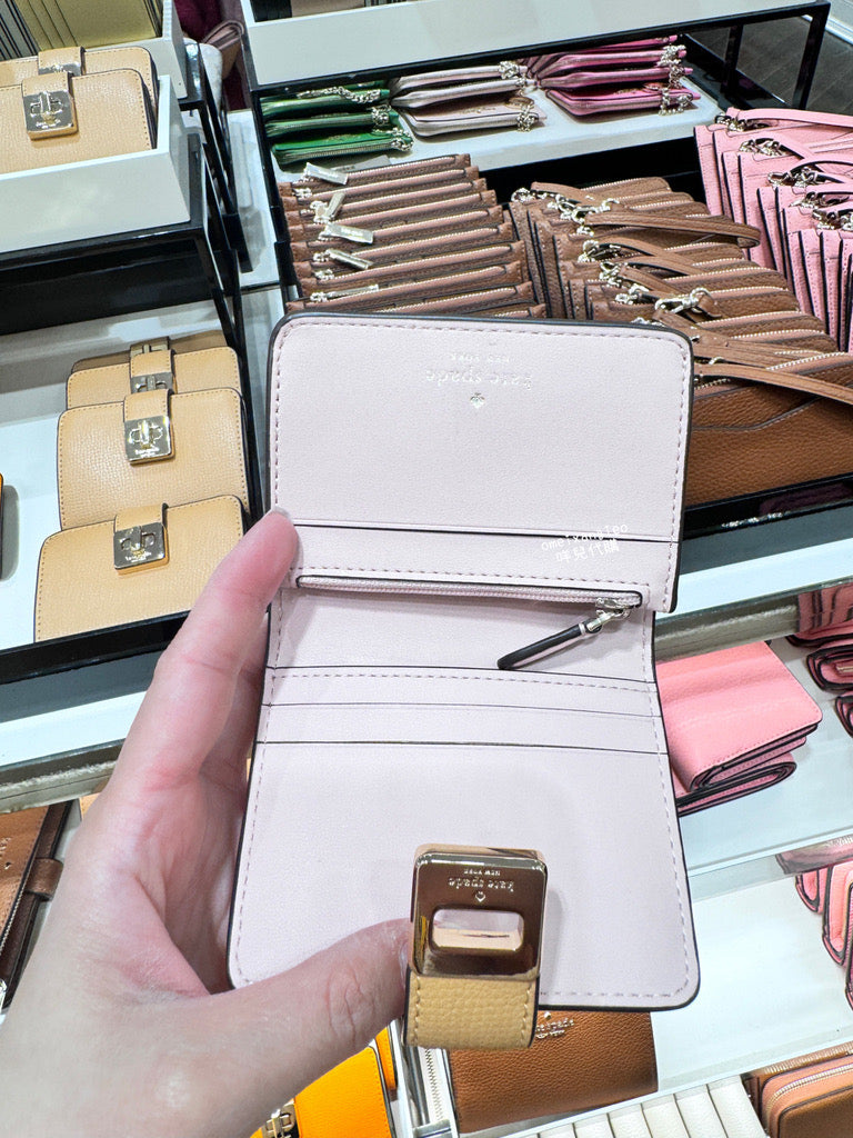 Kate Spade 旋轉釦小卡夾