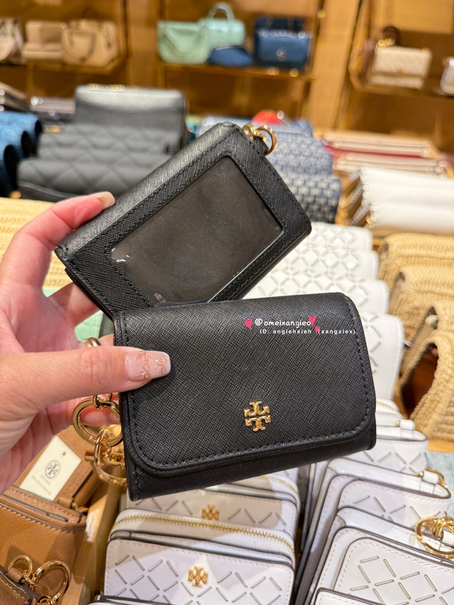 Tory Burch Emerson 防刮皮革卡夾