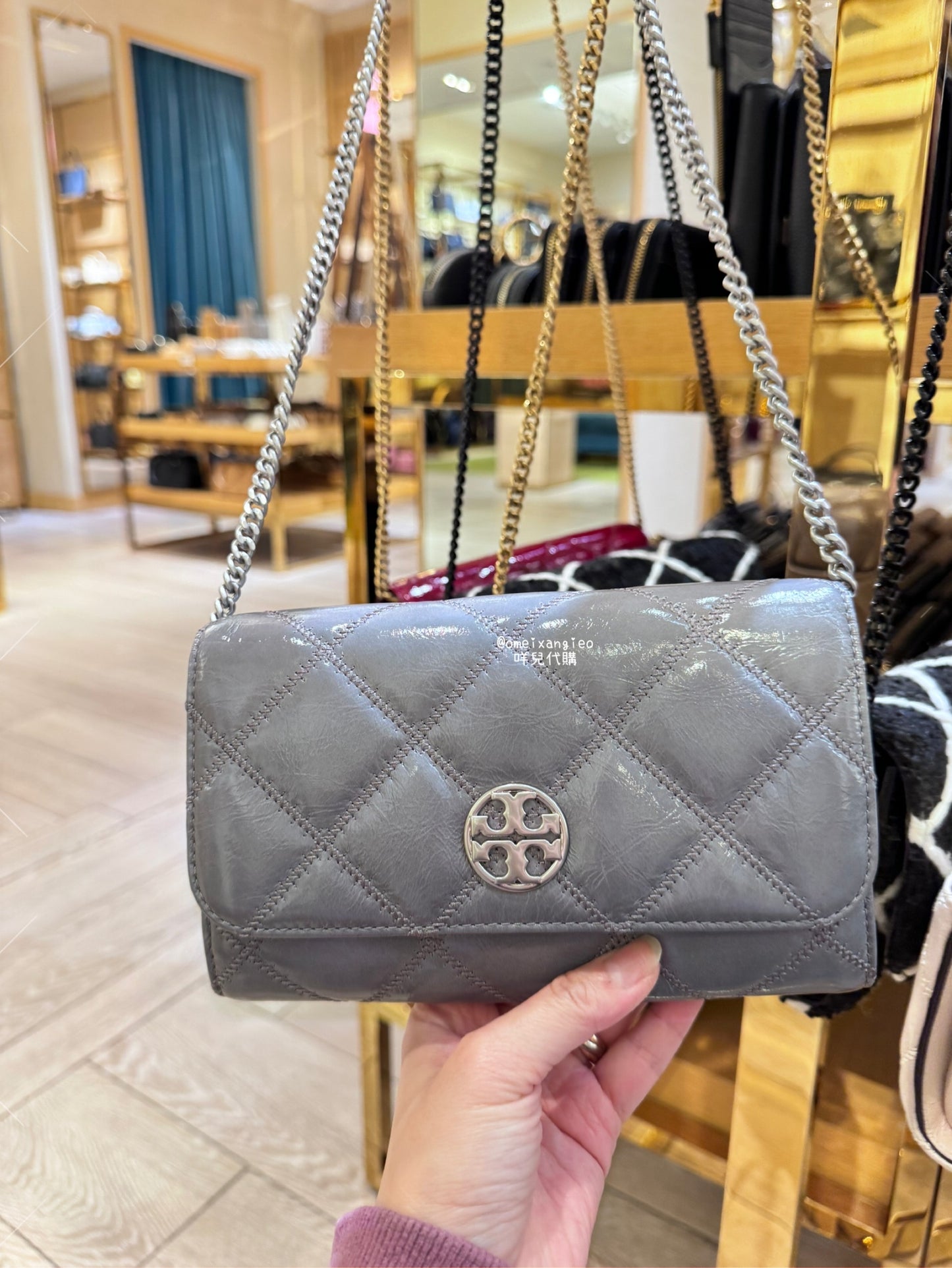 Tory Burch Willa WOC 斜背長夾