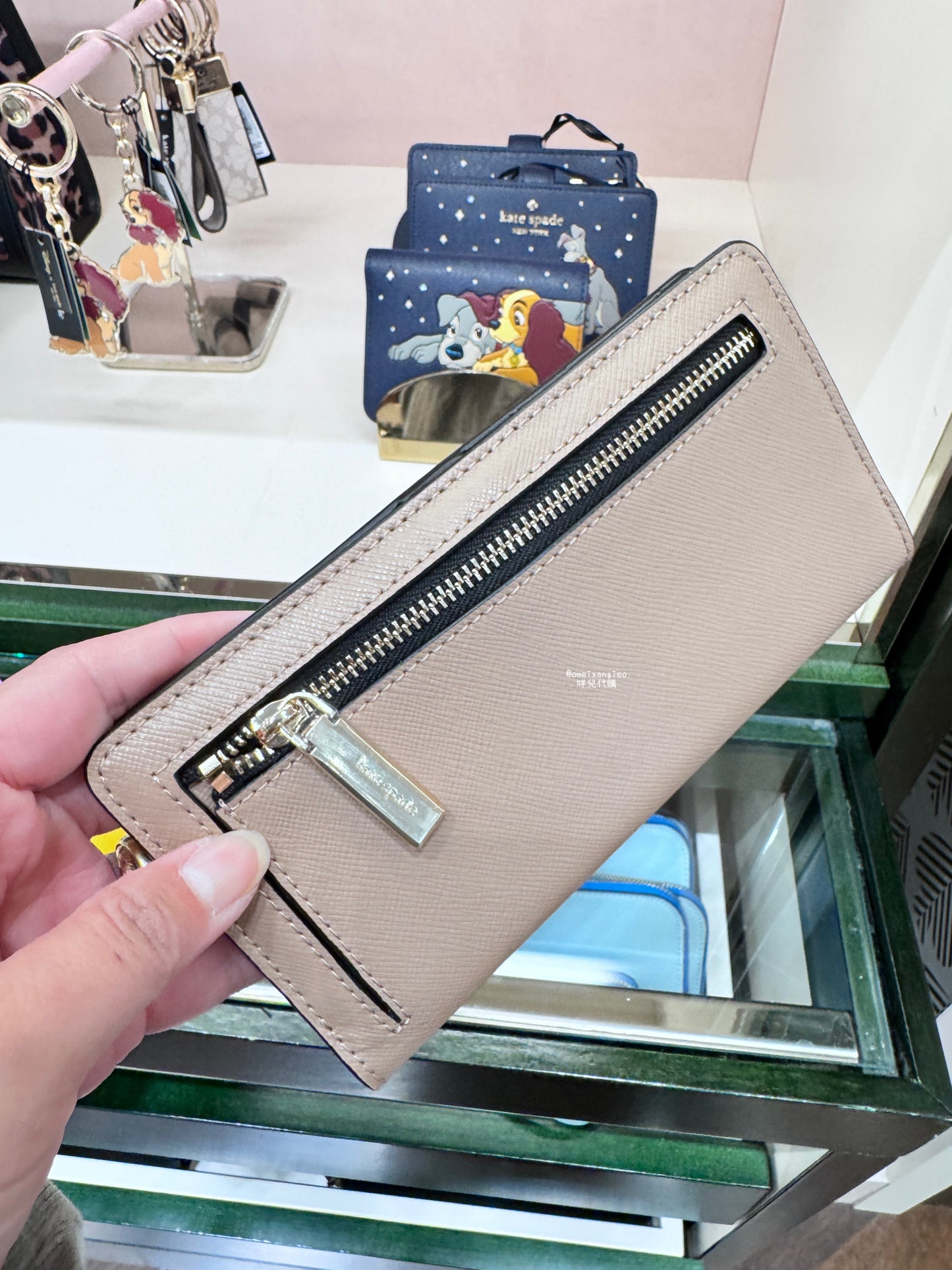 Kate Spade 對折多卡長夾