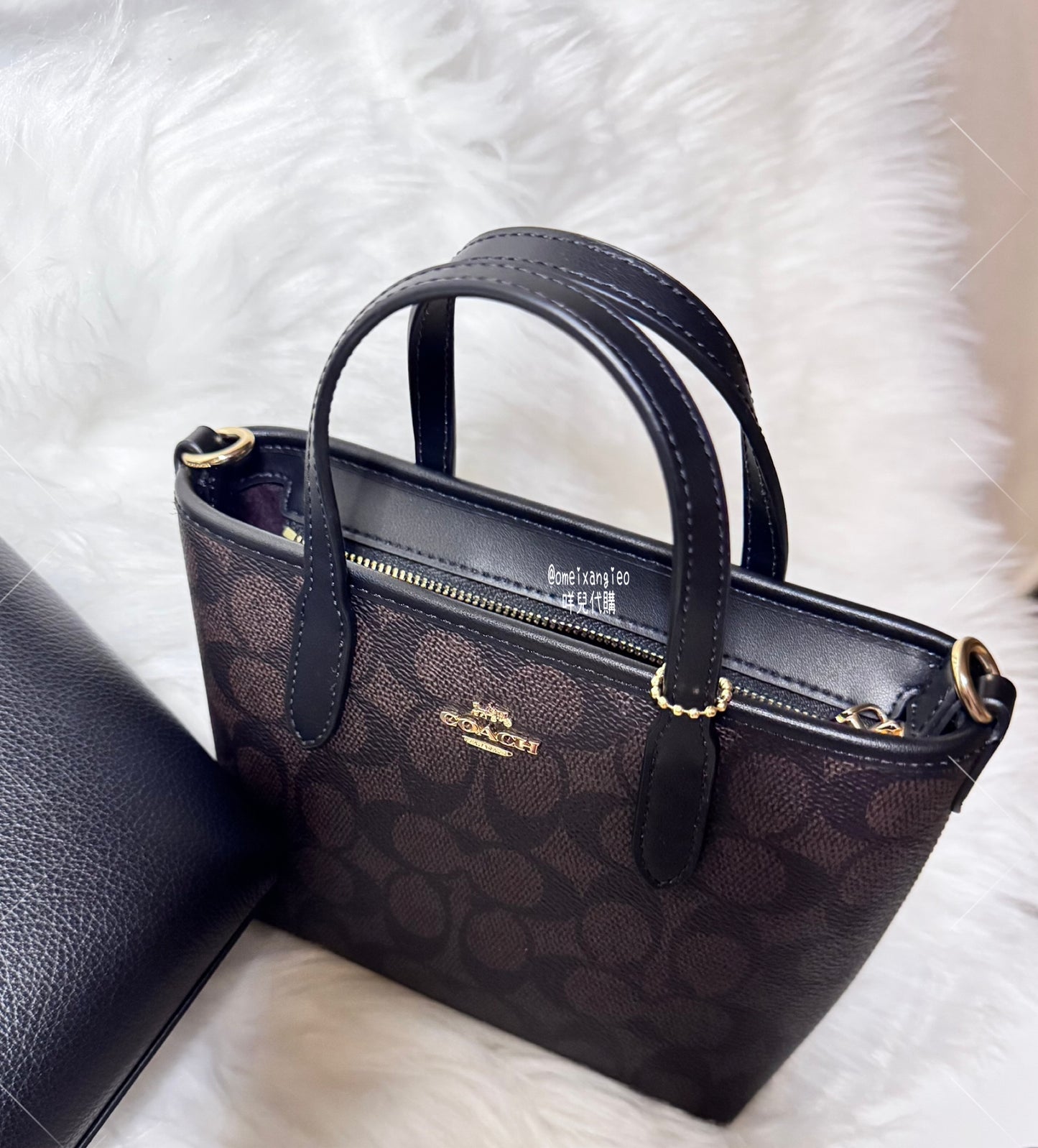 Coach mini city Tote 迷你托特包